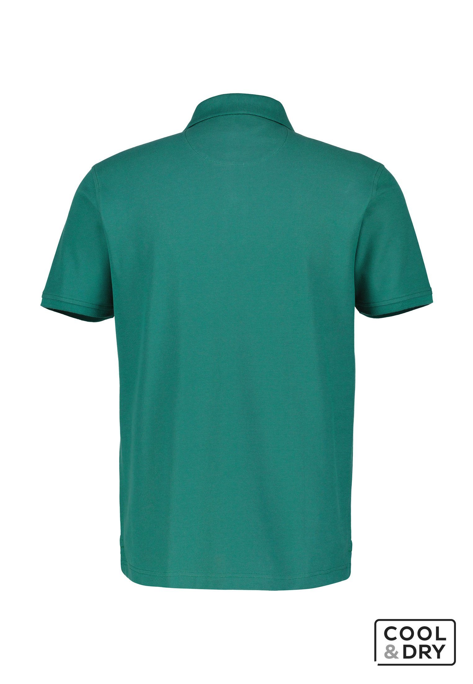 Lerros Poloshirt LERROS klassieke polostijl in *Cool & Dry* piquékwaliteit