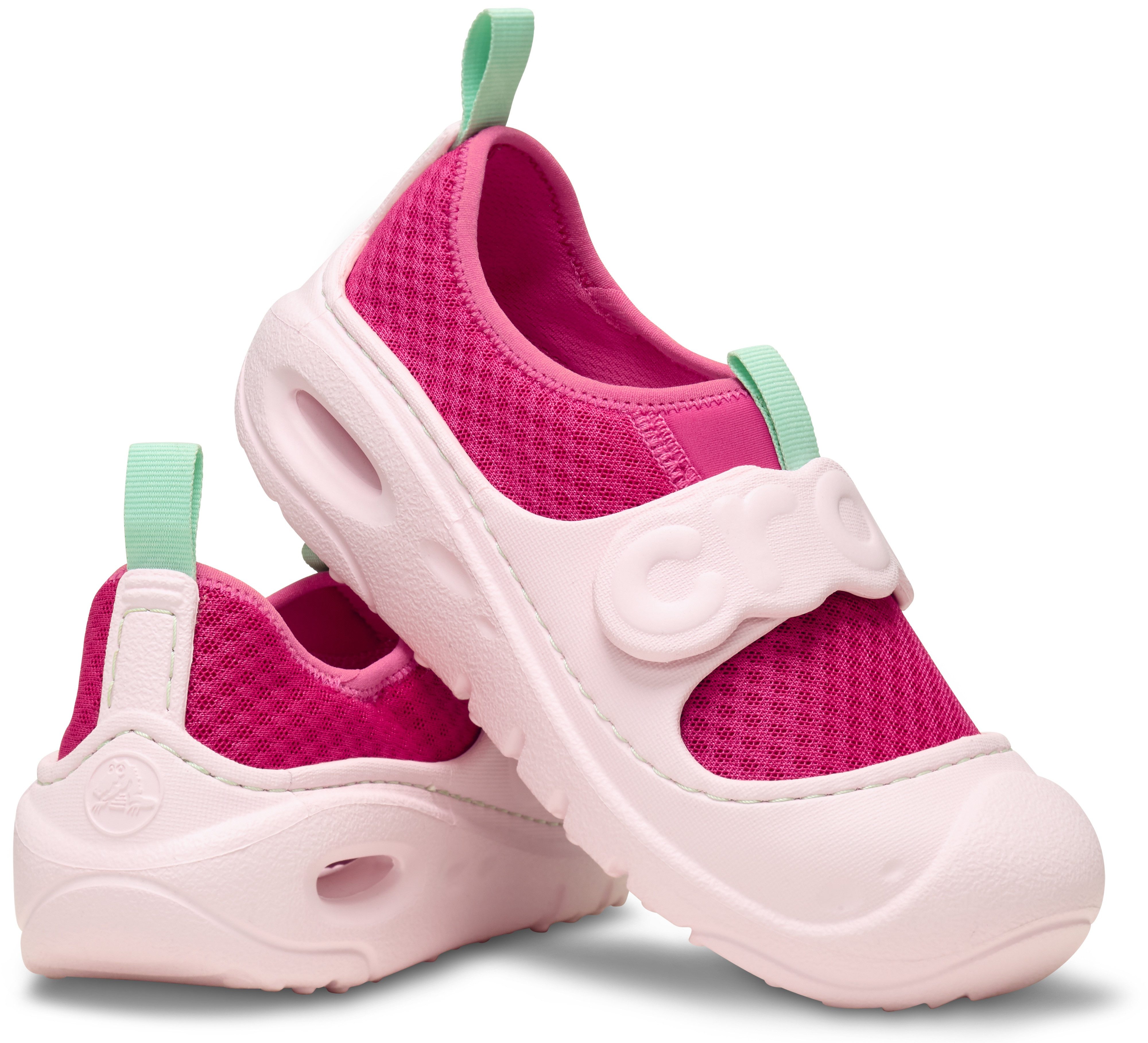 Crocs Waterschoenen Swiftwater Splash , watersandaal, klomp voor het strand met aantreklus