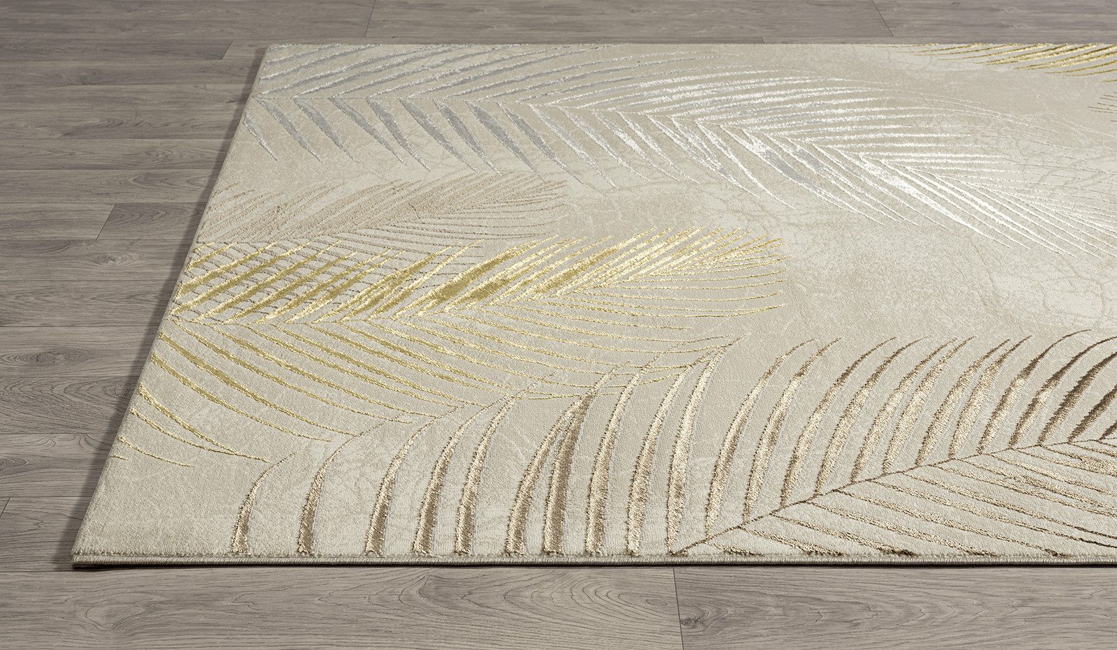The carpet Vloerkleed Mila moderne woonkamer tapijt met elegant glanzende pool