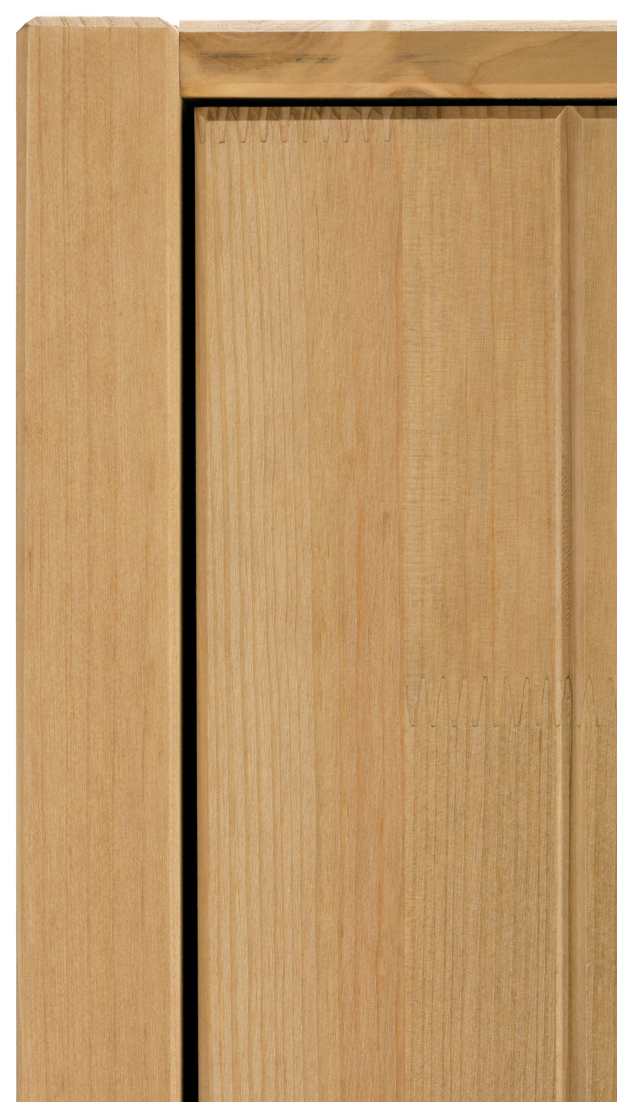 Home affaire Wastafelonderkast TINA Badkamermeubel, kast, breedte 57 cm, massief hout