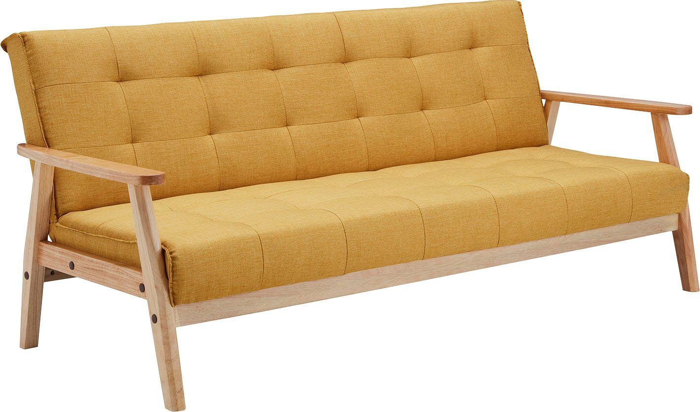 SalesFever Slaapbank Skagen, Sofa, 3-Sitzer Met 60° relax- en slaapfunctie