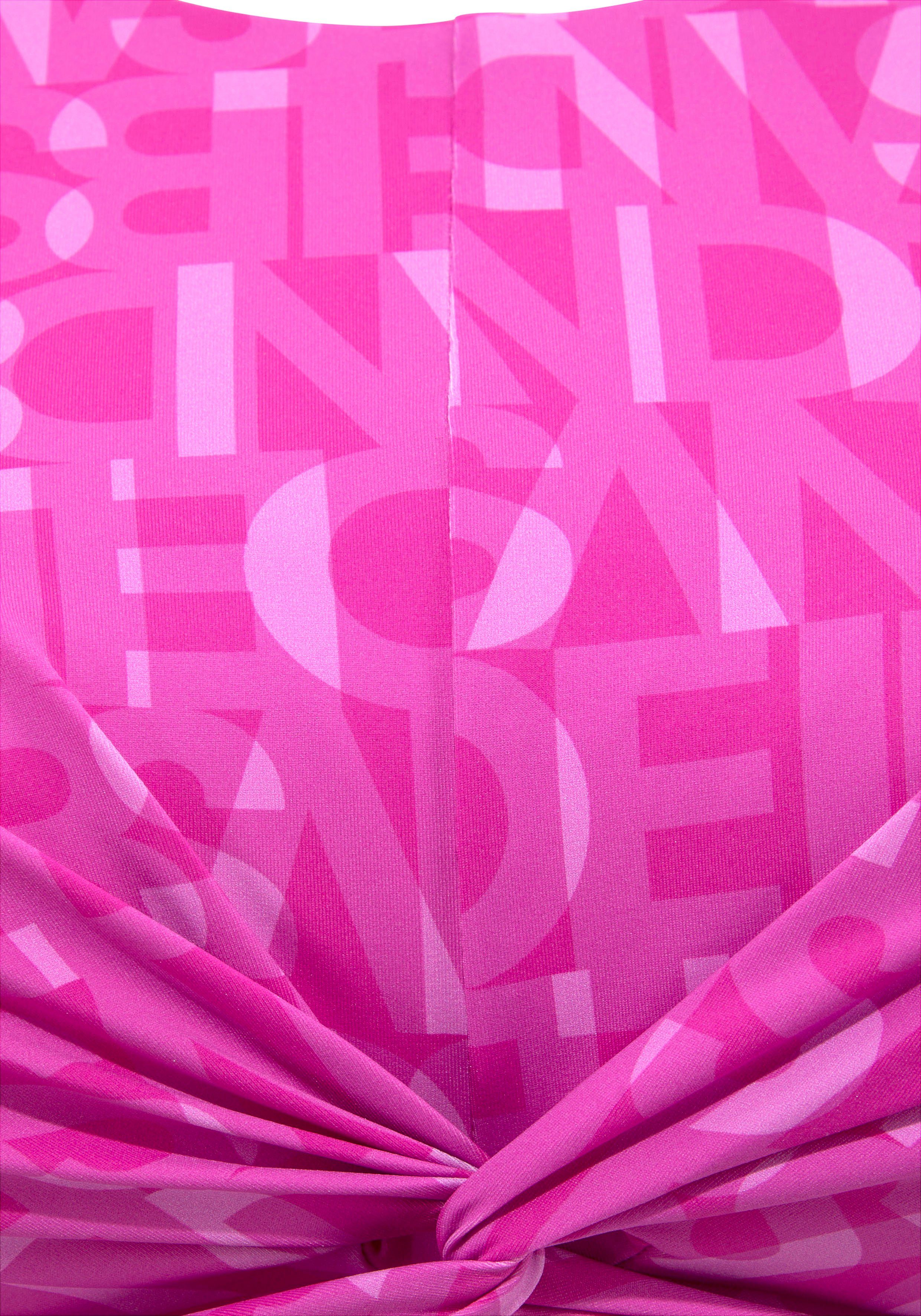 Elbsand Crop-bikinitop Letra met geweldige woorden