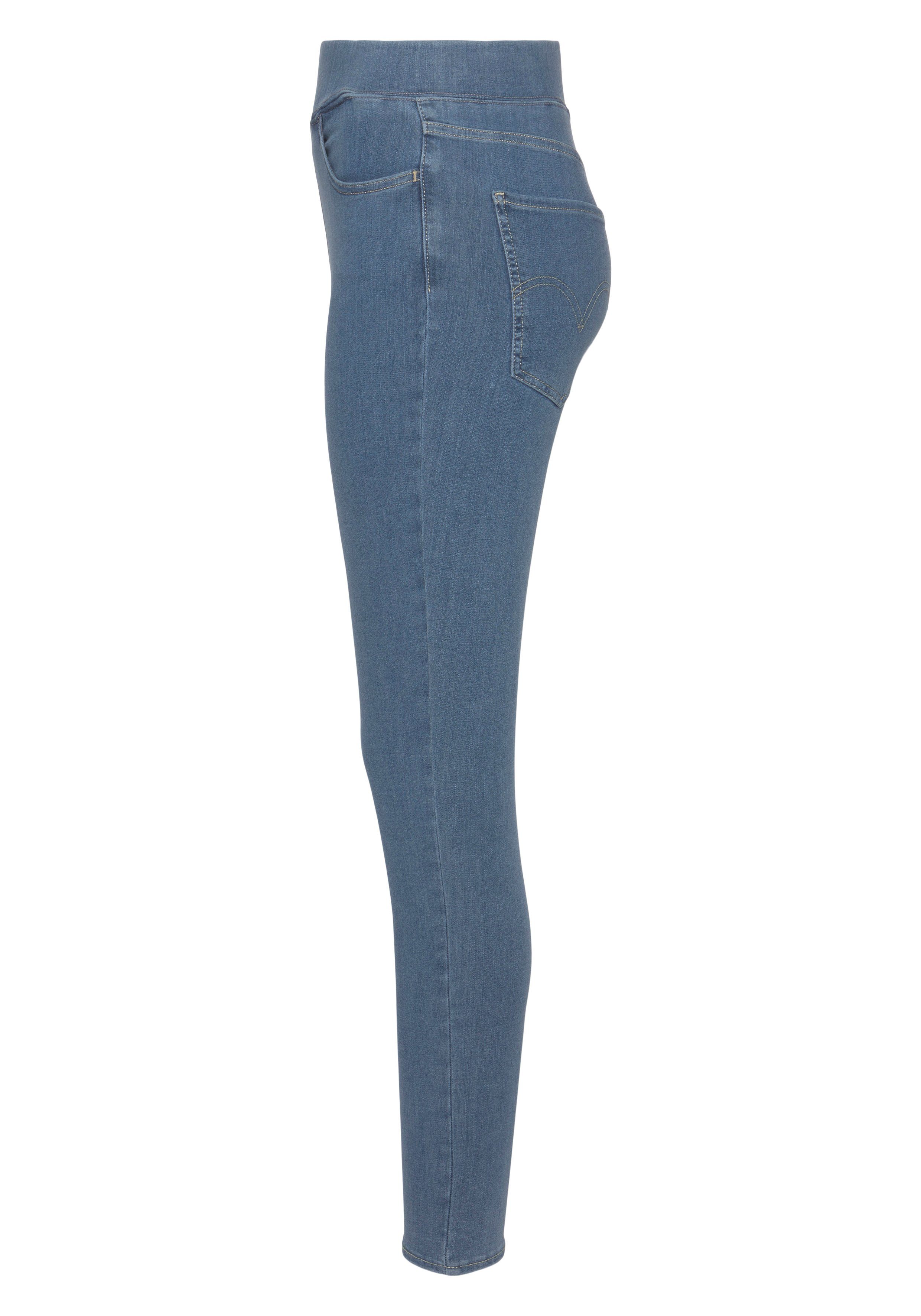 ® Jeggings Mile High Pull On sluitingloos model OTTO Dames Kleding Broeken & Jeans Jeans Jeggings 