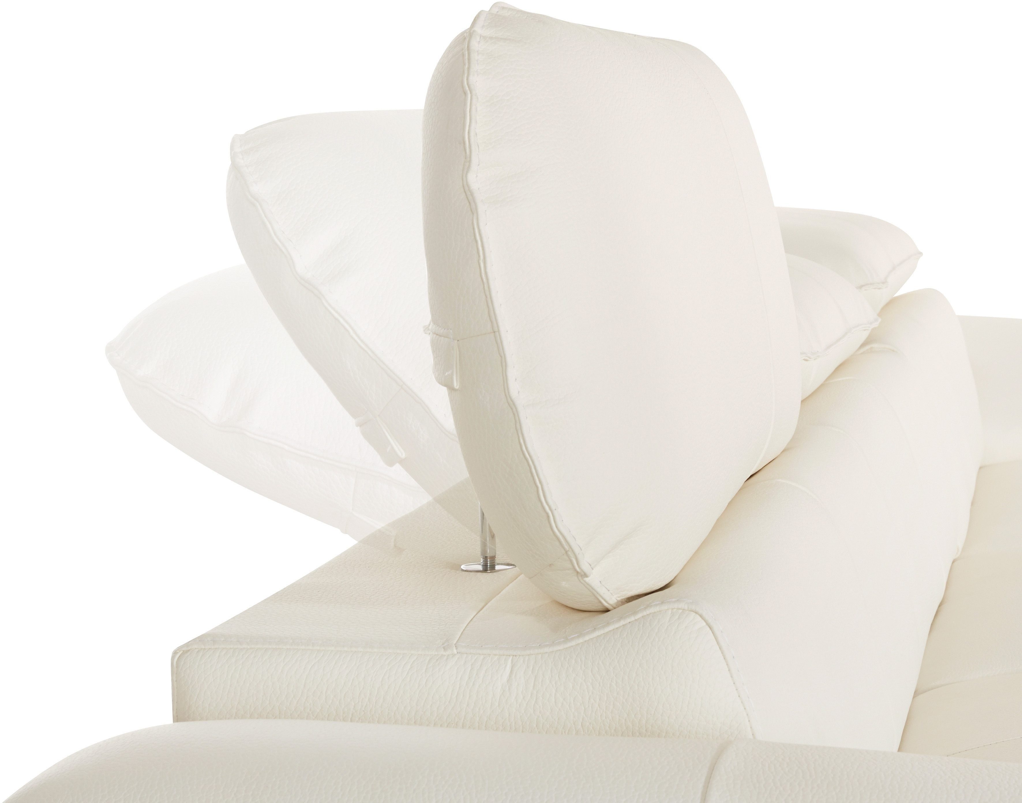 COTTA Zithoek Driver L-vorm Set bestaande uit: hoekbank met hoofdverstelling & hocker (set)