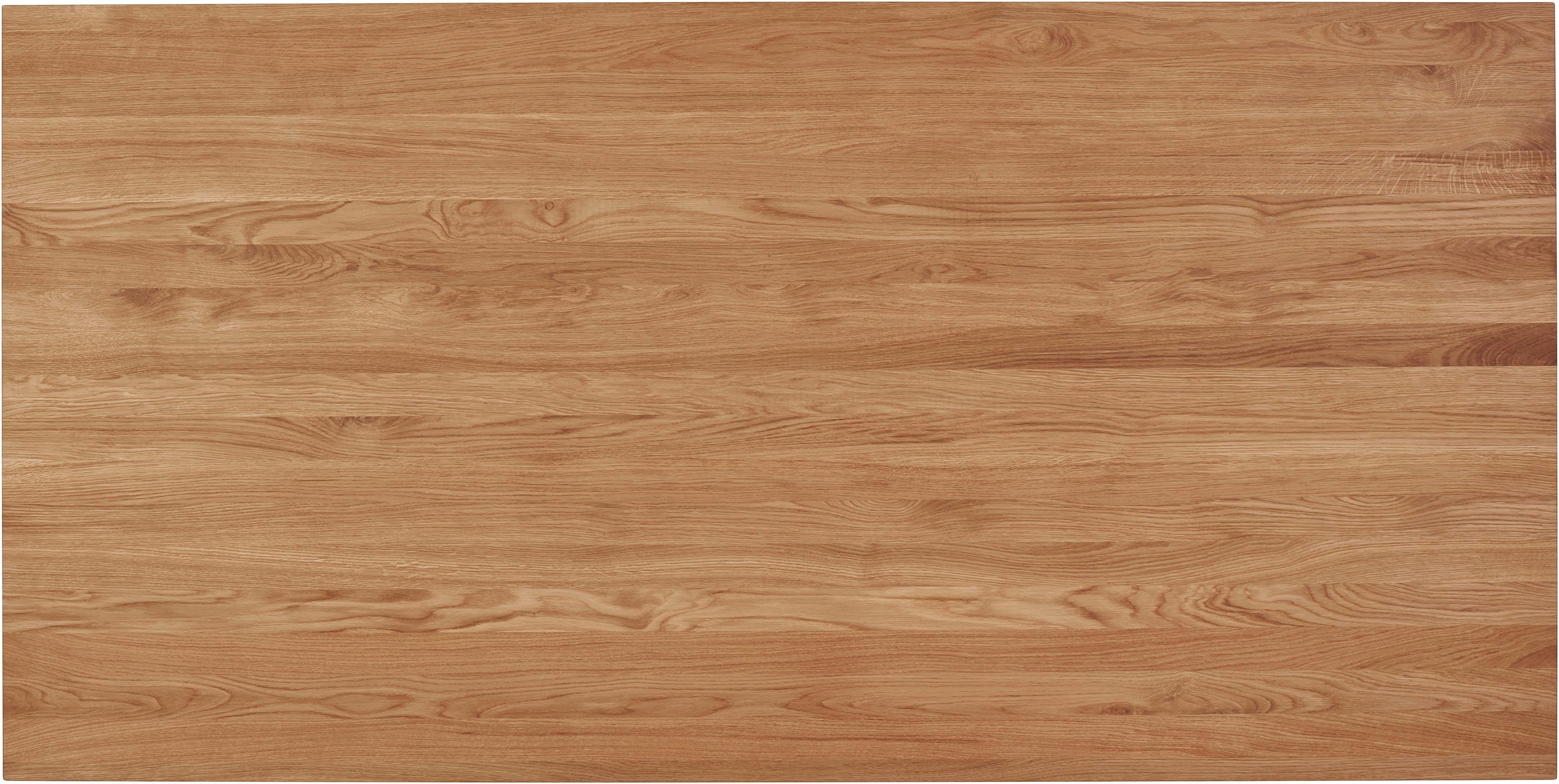 andas Eettafel Amali Van massief eiken, in 3 breedten
