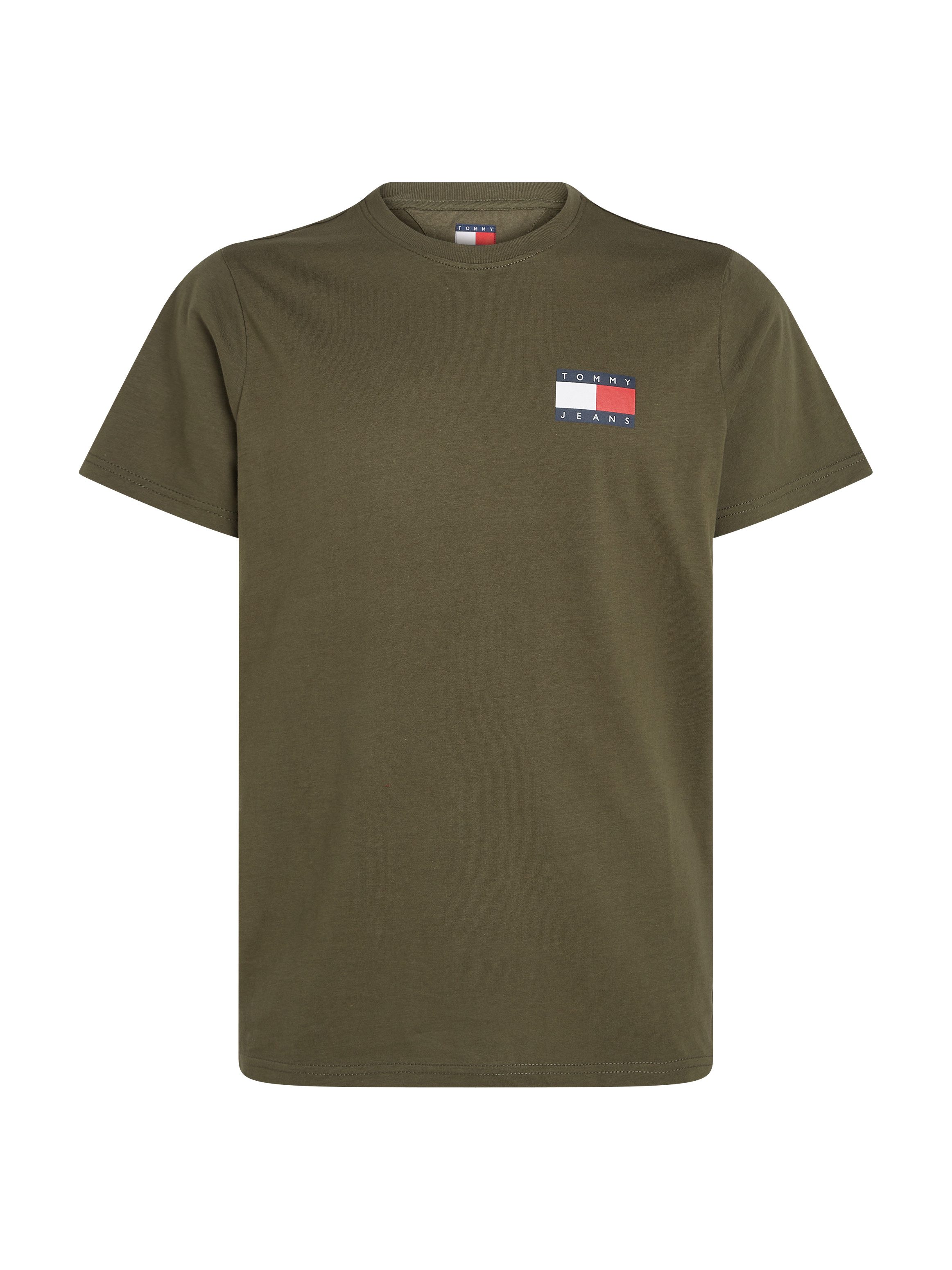 TOMMY JEANS T-shirt TJM SLIM ESSENTIAL FLAG TEE EXT