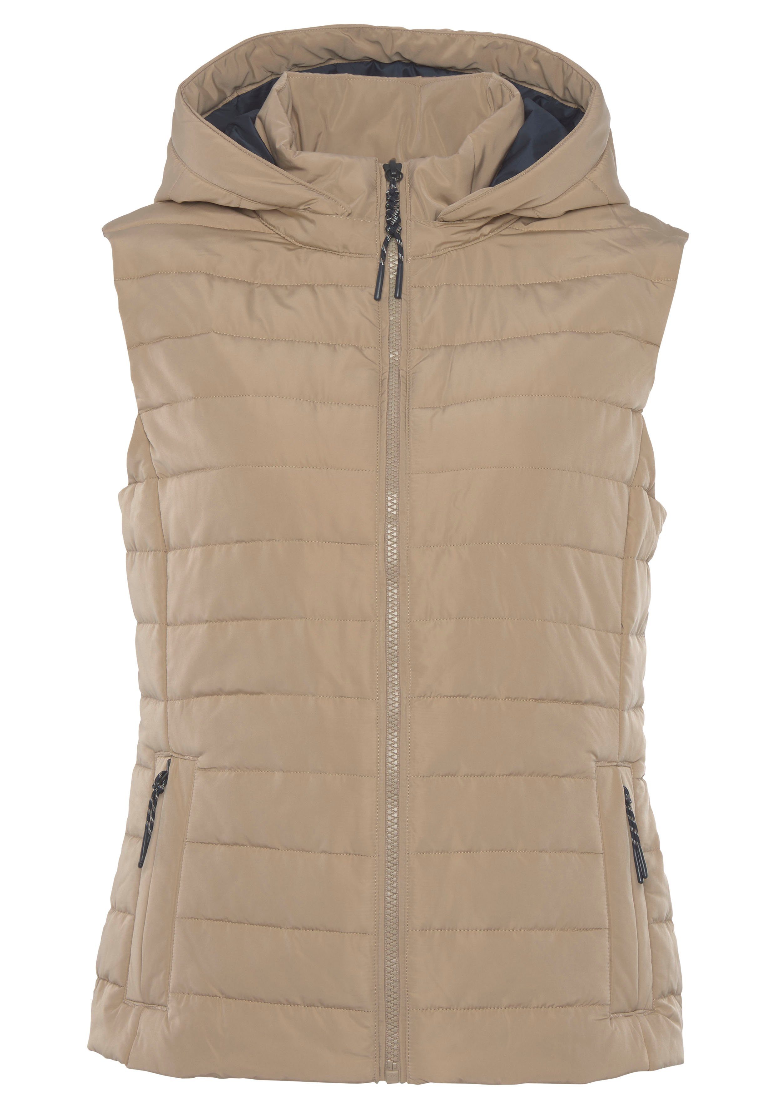 Elbsand Bodywarmer met afneembare capuchon