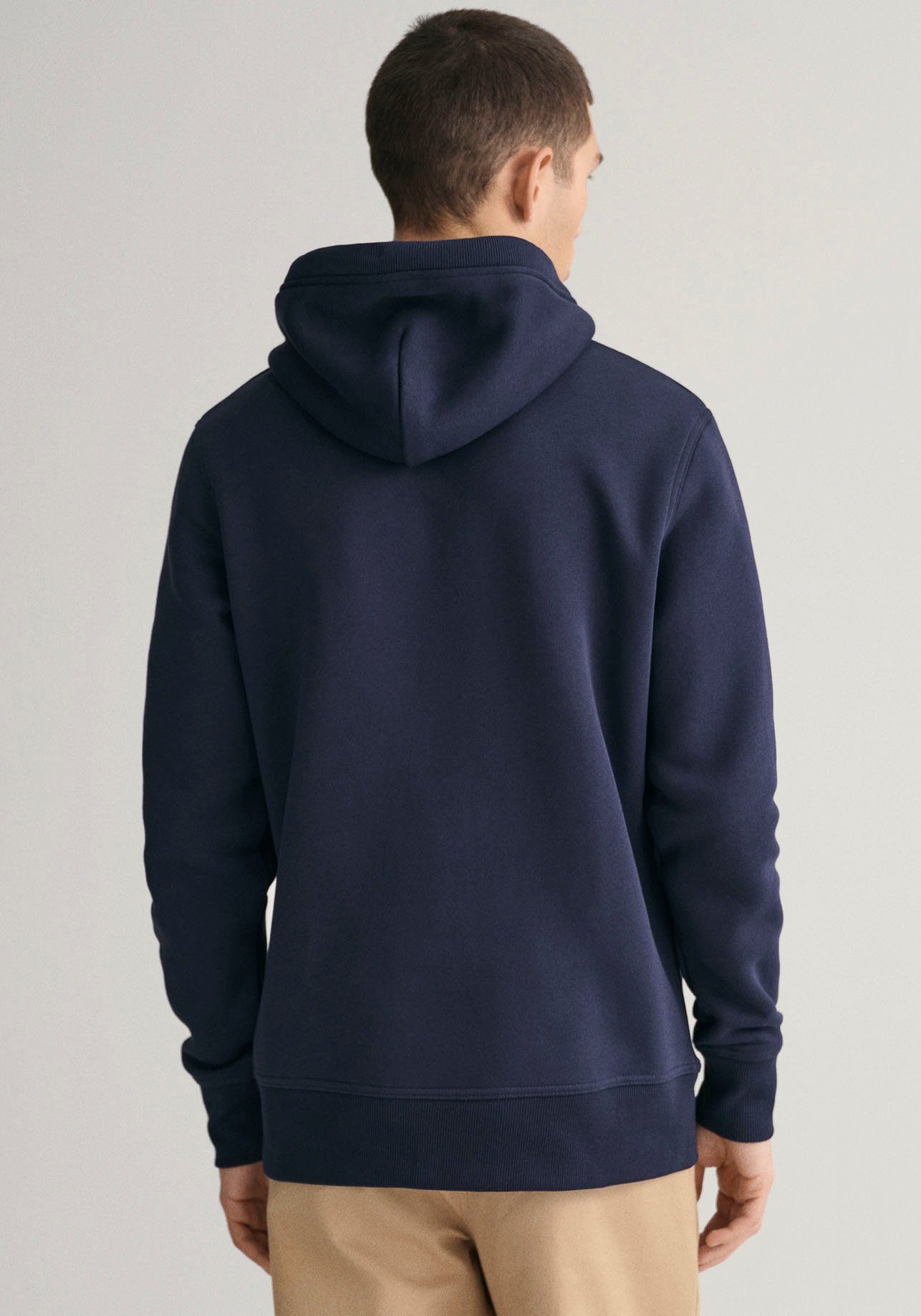 Gant Hoodie REG ARCHIVE SHIELD HOODIE met modieuze logo-borduursel op de borst