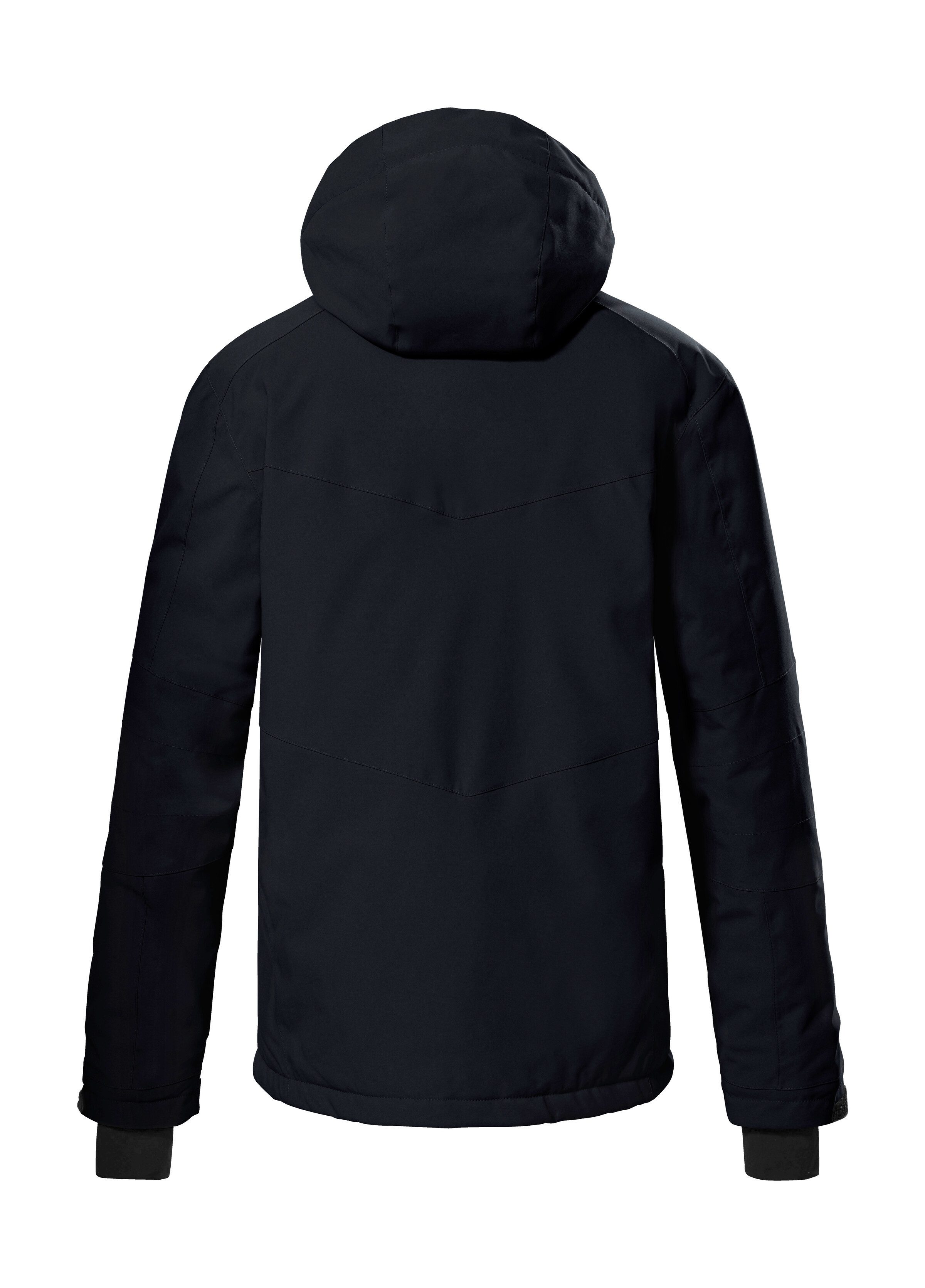 Killtec Ski-jack KSW 44 MN SKI JCKT Waterdichte, ademende functionele jas met afneembare capuchon