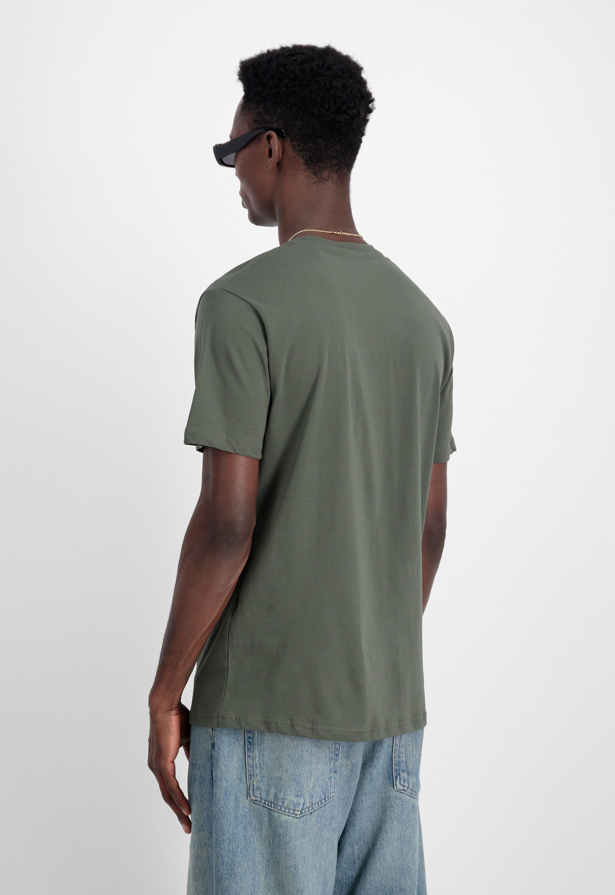 Alpha Industries T-shirt Men T-Shirts 3D Small Logo T-Shirt
