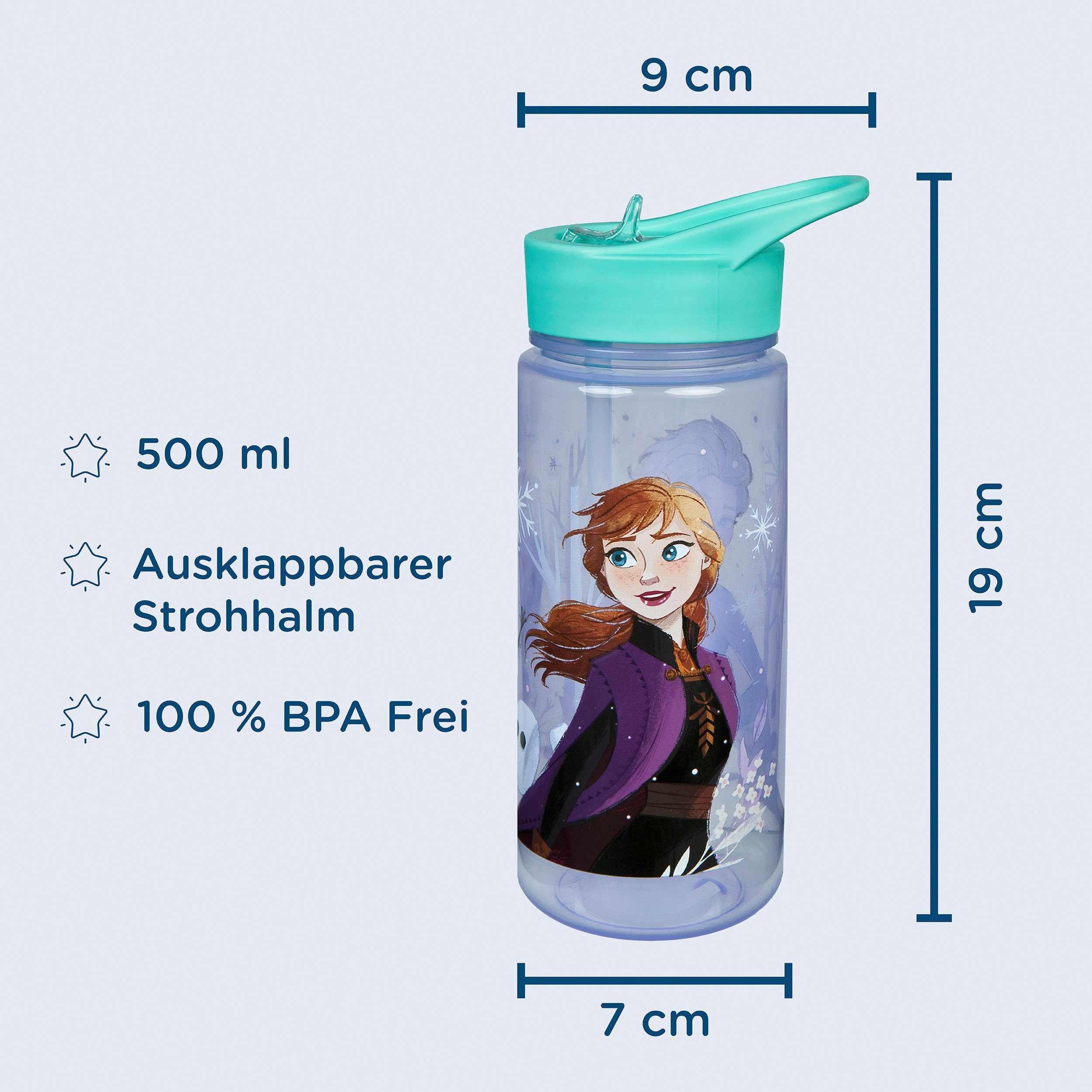 Scooli Lunchbox Broodtrommel & drinkfles, Frozen (set, 2-delig)