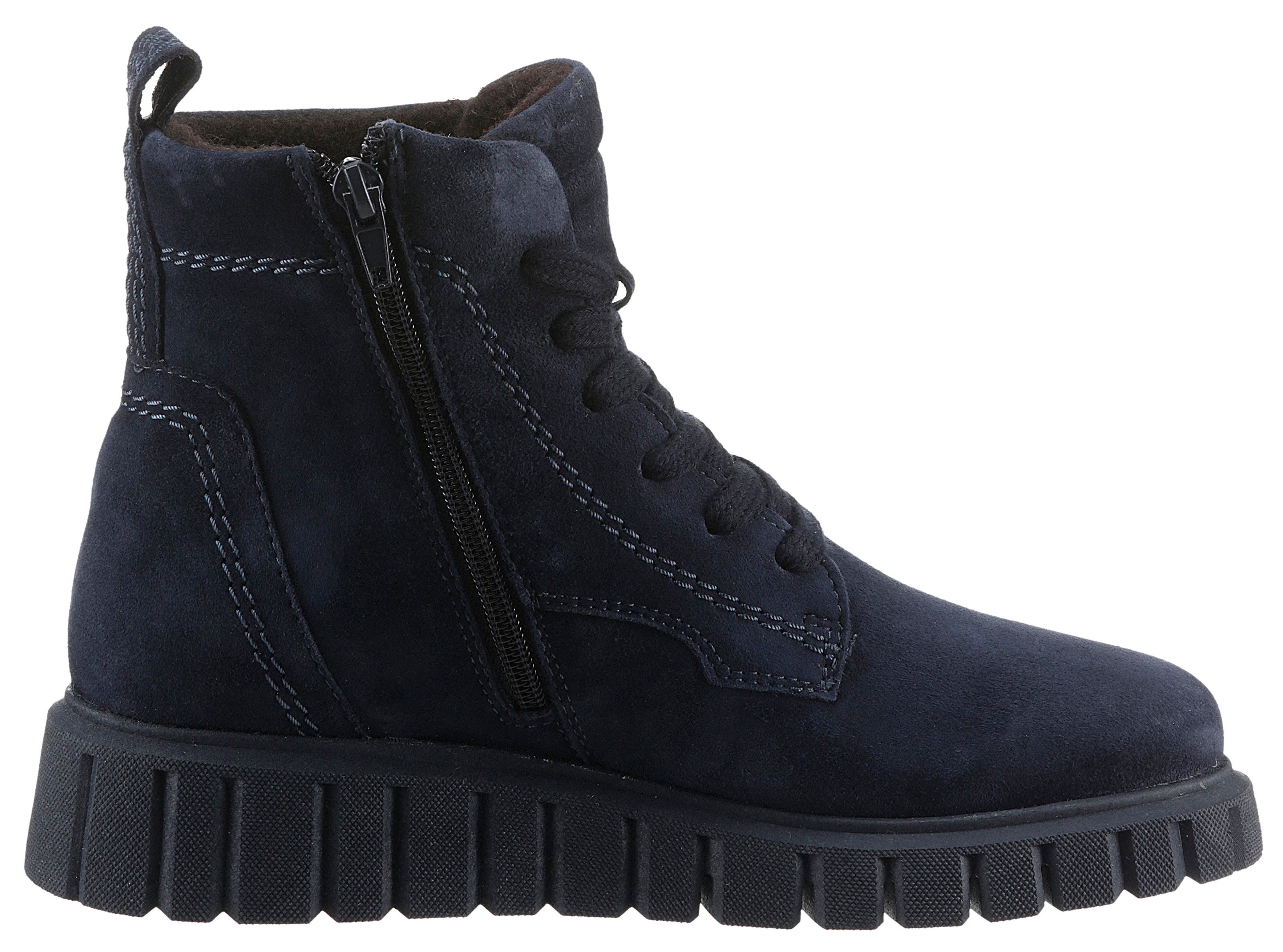 Tamaris Veterschoenen sleehak, veterschoenen, enkellaars met extra binnenrits