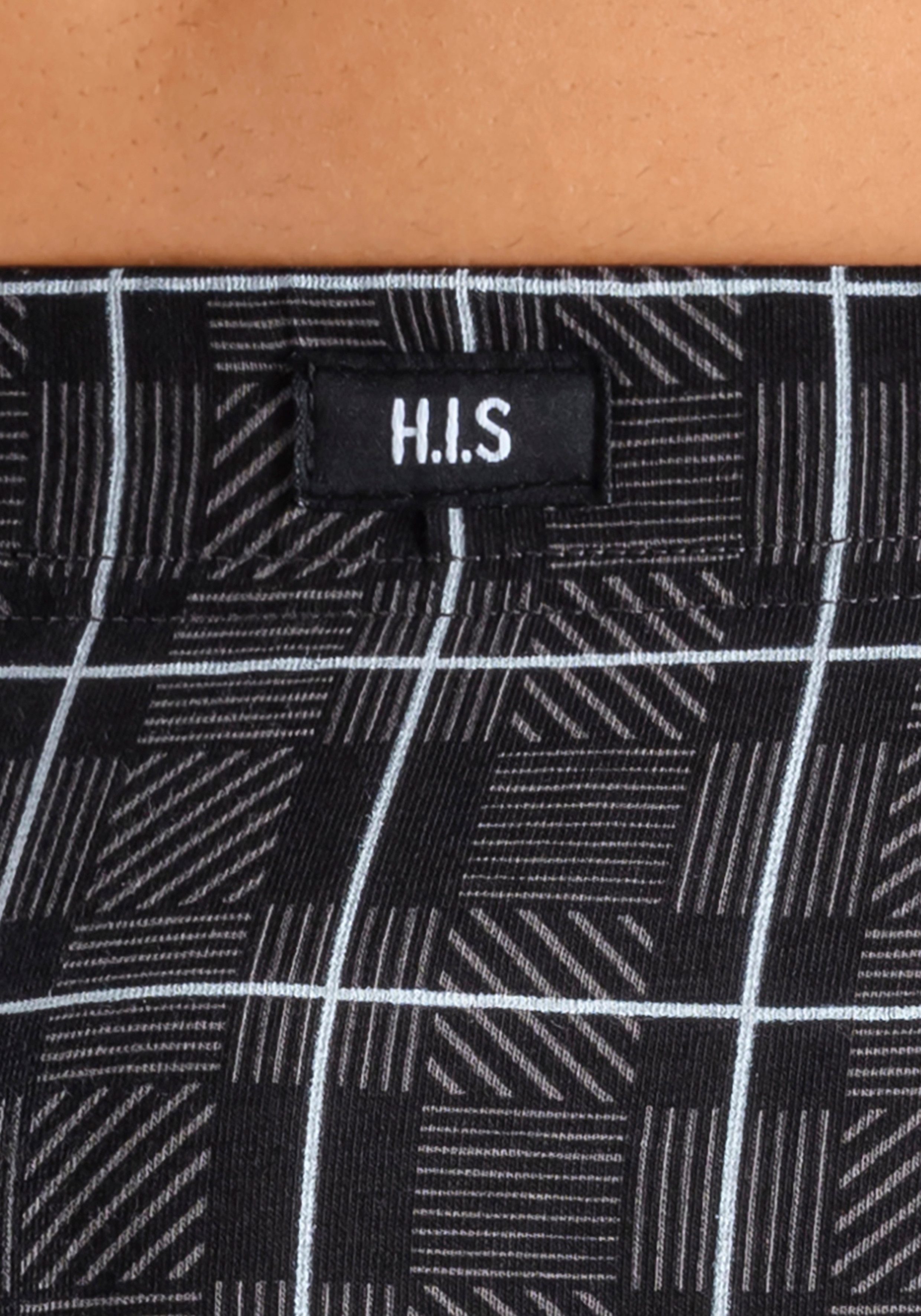 H.I.S Hipster strak zittende boxershorts van katoen-stretch (set, 5 stuks)