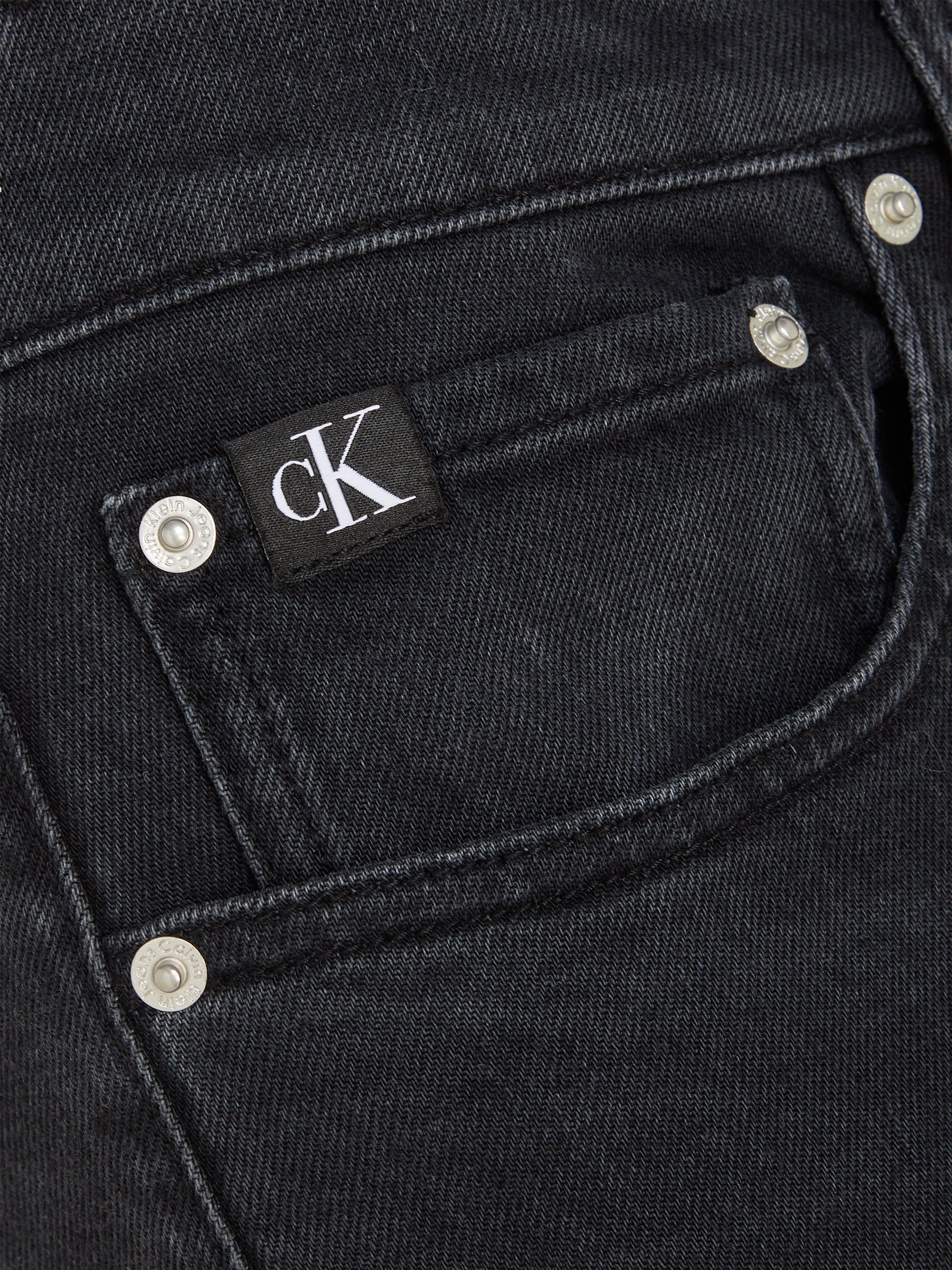 Calvin Klein Slim fit jeans SLIM TAPER met merklabel