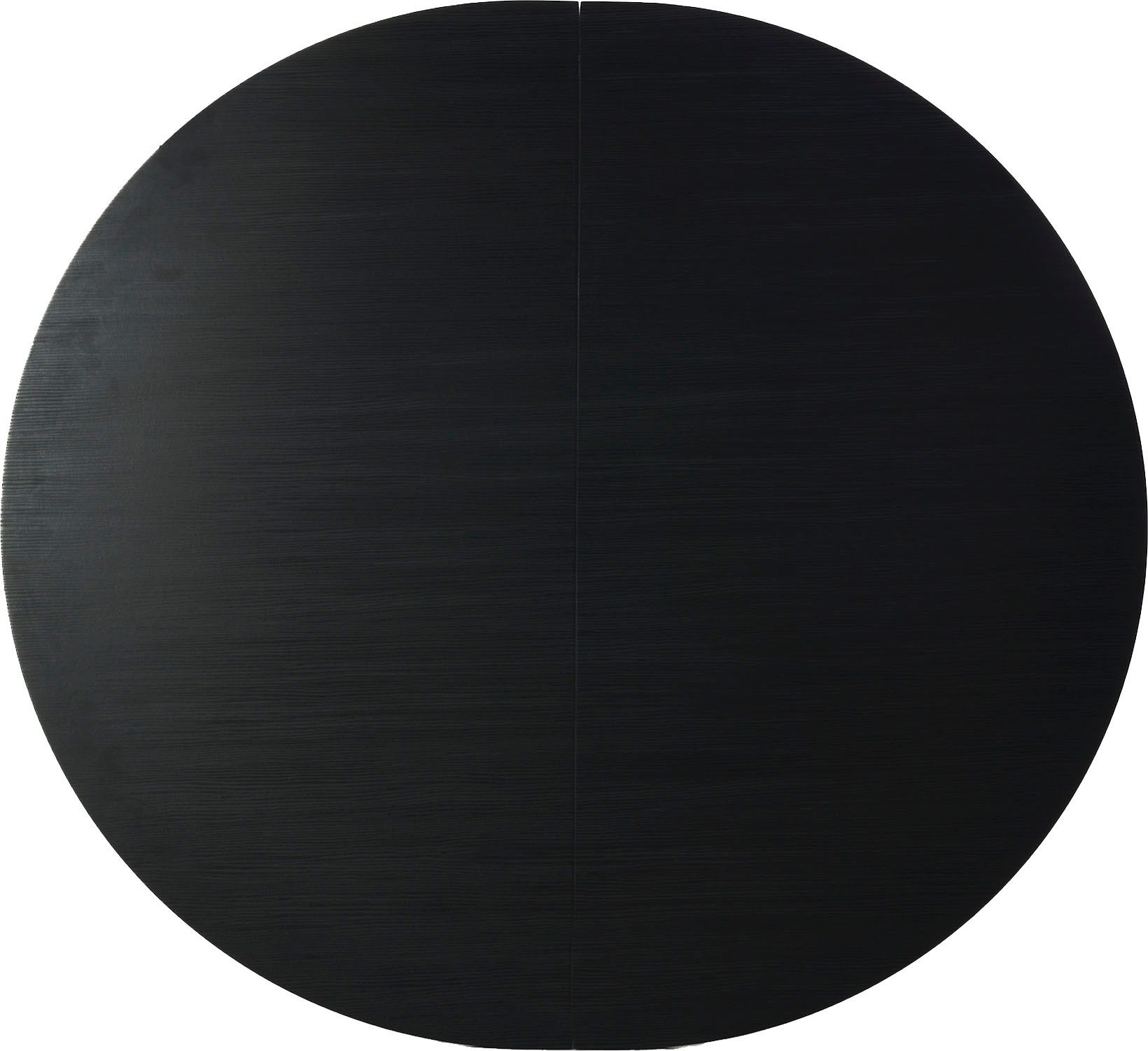 byLIVING Eettafel Oregon Uittrek 120-160 cm, met Zwitserse rand, eiken-look zwart