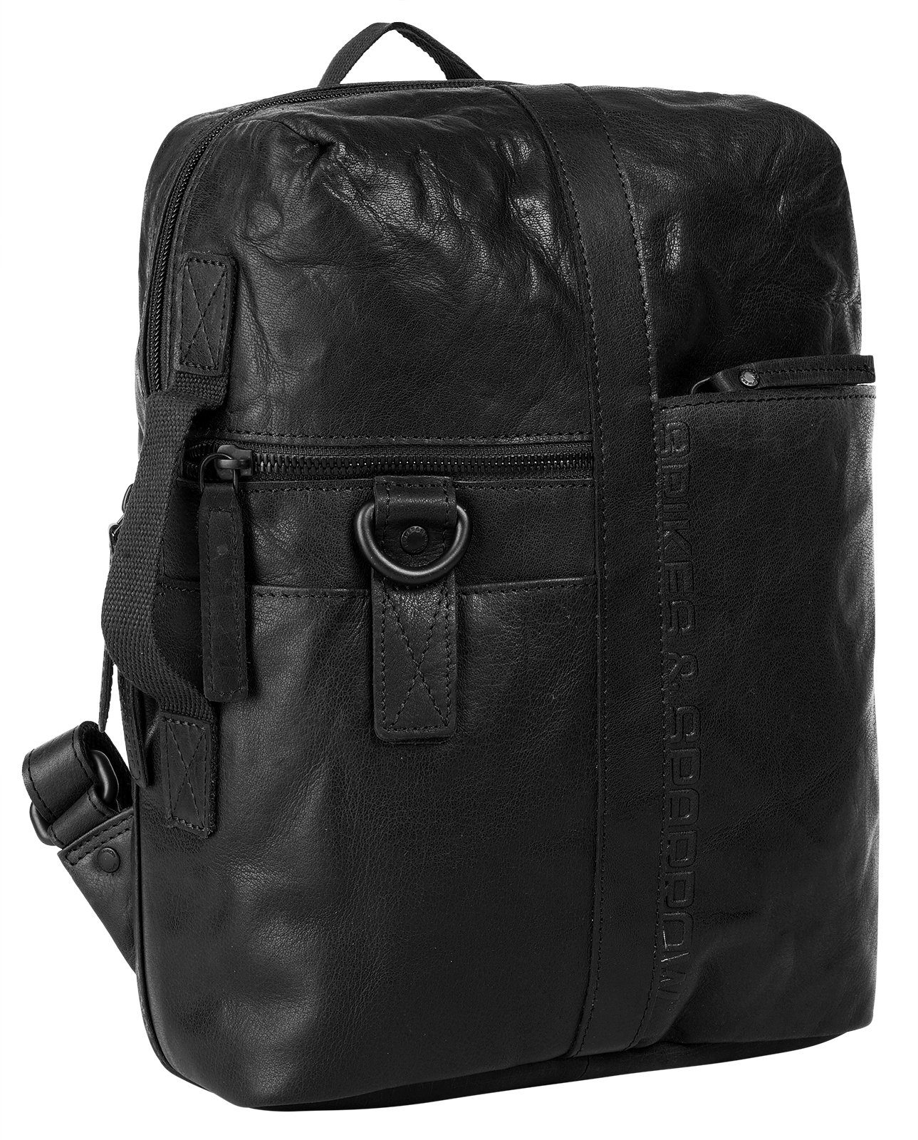 Spikes & Sparrow Laptoprugzak echt leder