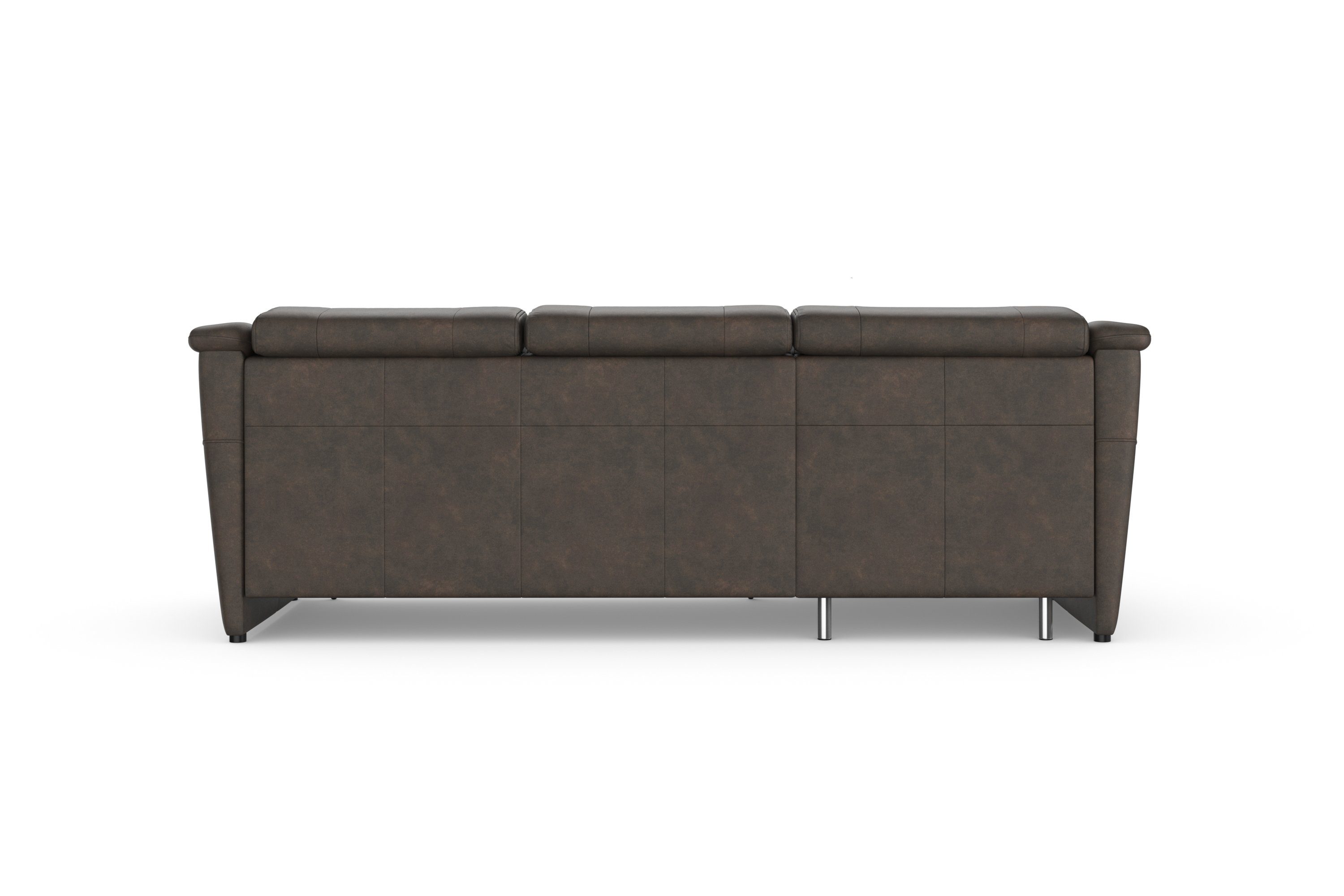 sit&more Hoekbank Freetown L-vorm met verstelbare hoofdsteun en comfortabele binnenvering