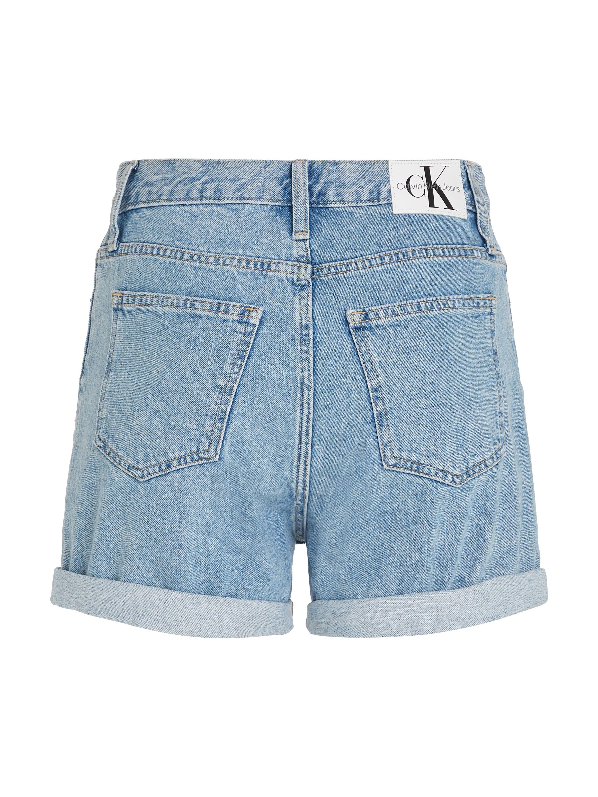 Calvin Klein Short Mom short in 5-pocketsstijl