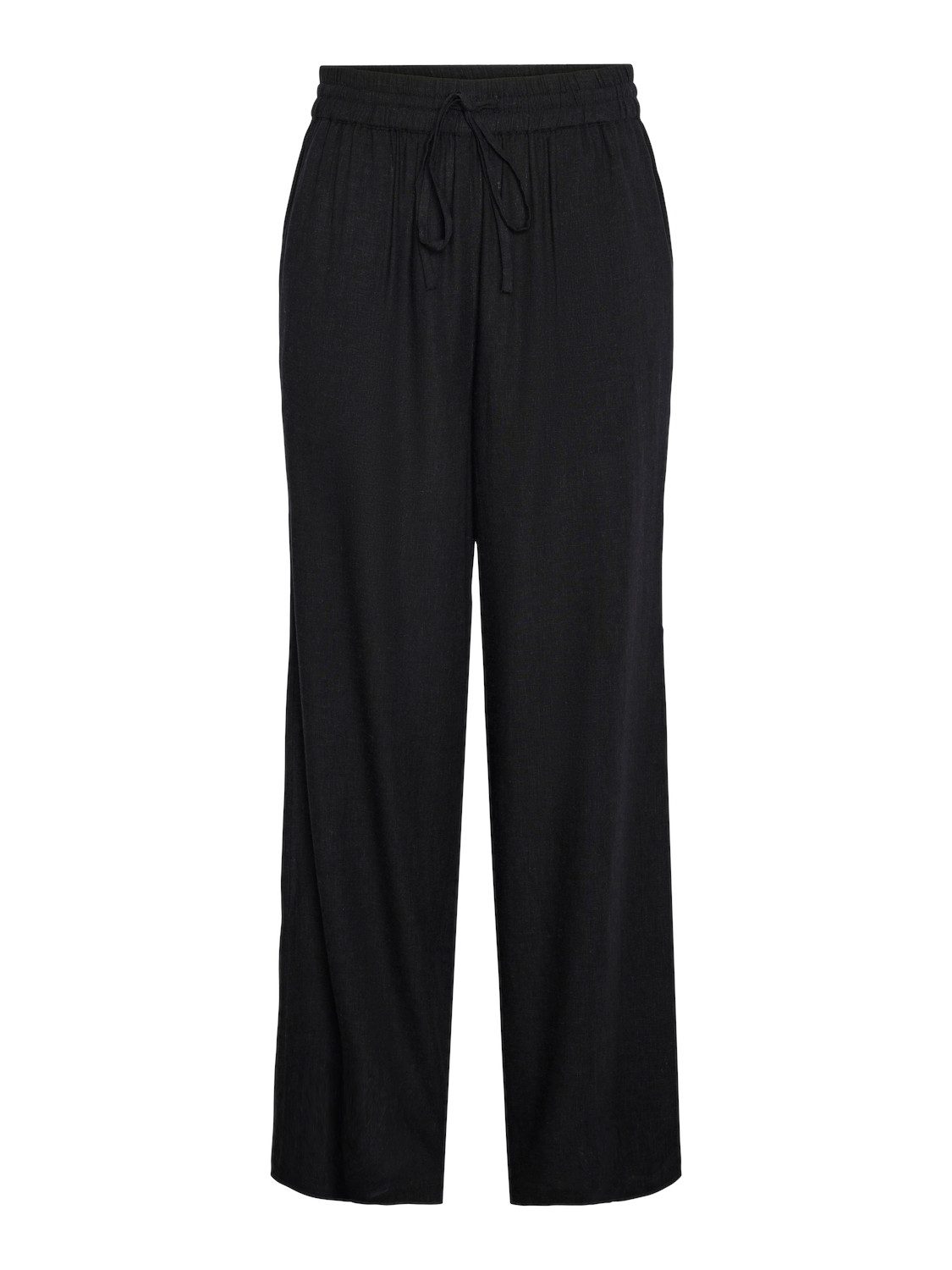 pieces Comfortbroek PCPIA HW WIDE PANTS WVN NOOS