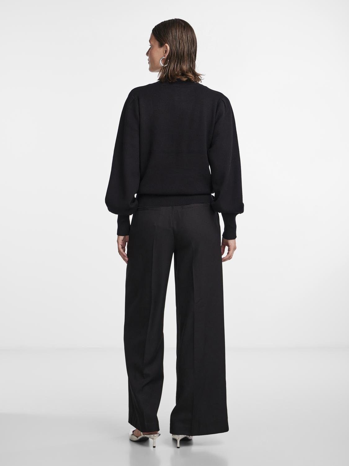 Y.A.S Gebreide trui YASFONNY LS KNIT PULLOVER S. NOOS