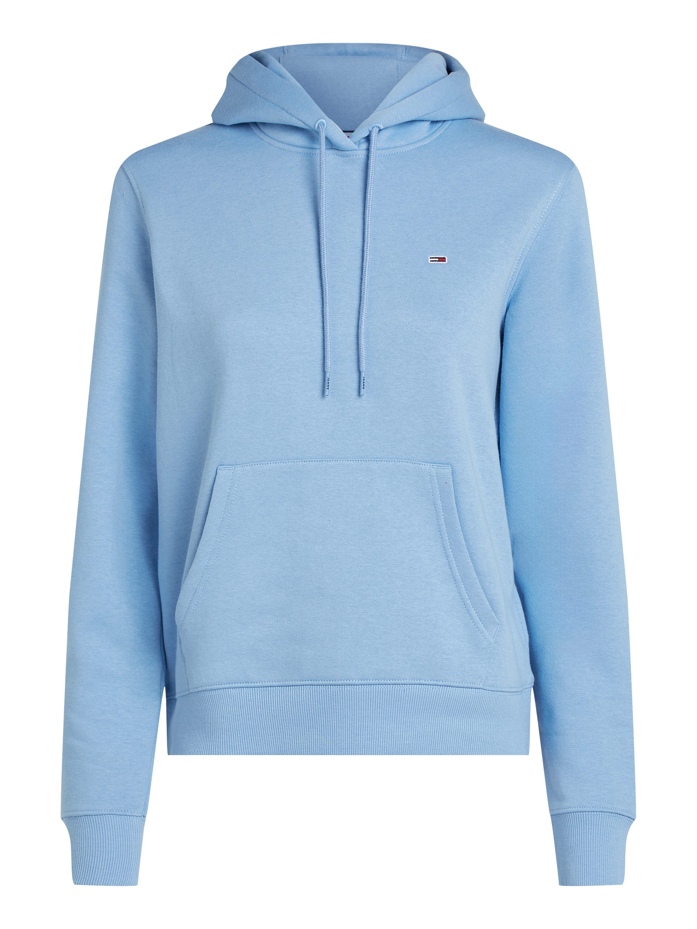 TOMMY JEANS Hoodie TJW REG S FLAG HOODIE Capuchon met koord, kangoeroezak, Tommy Jeans logo-vlag