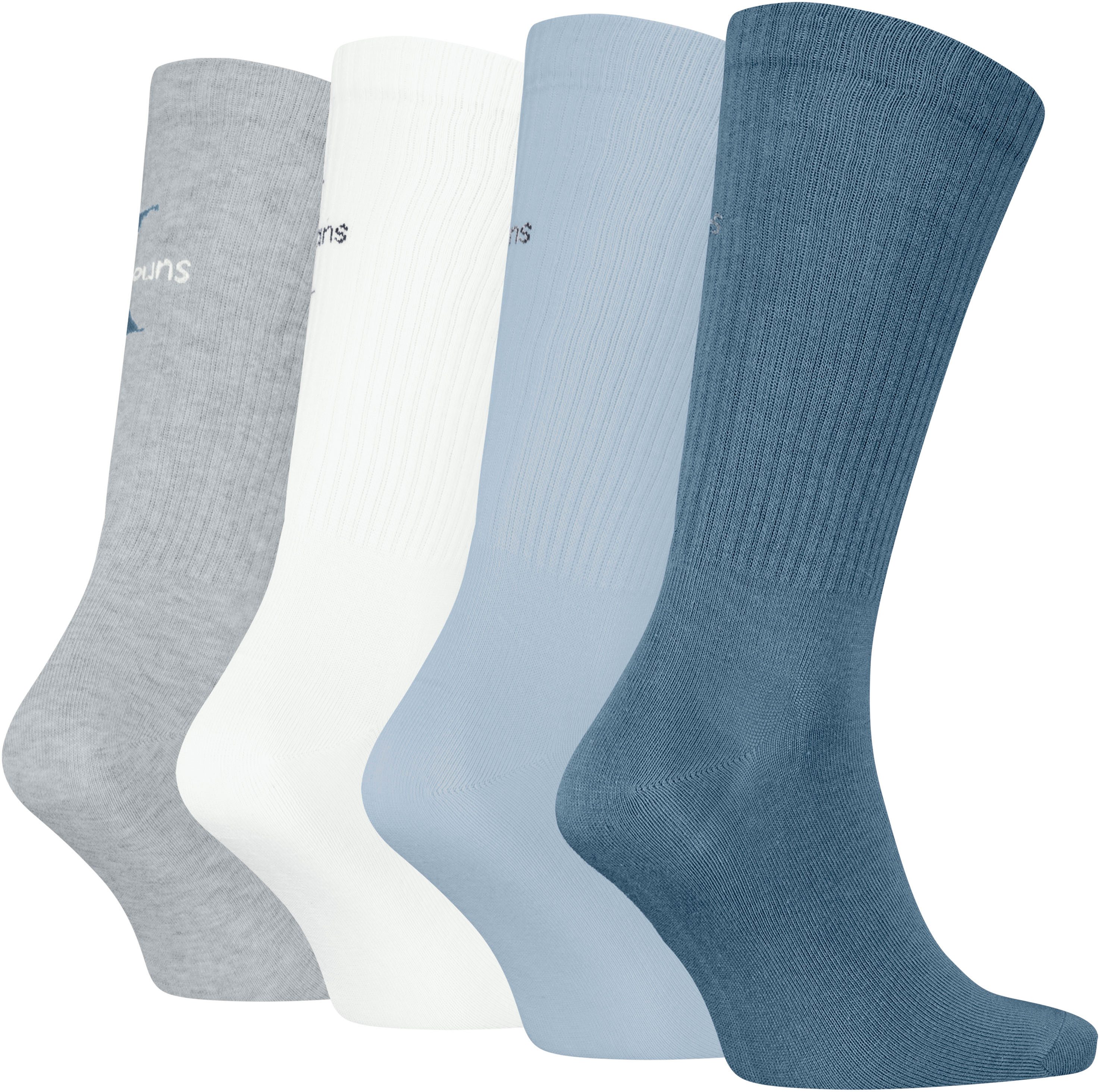 Calvin Klein Jeans Sokken met logo (4 paar)