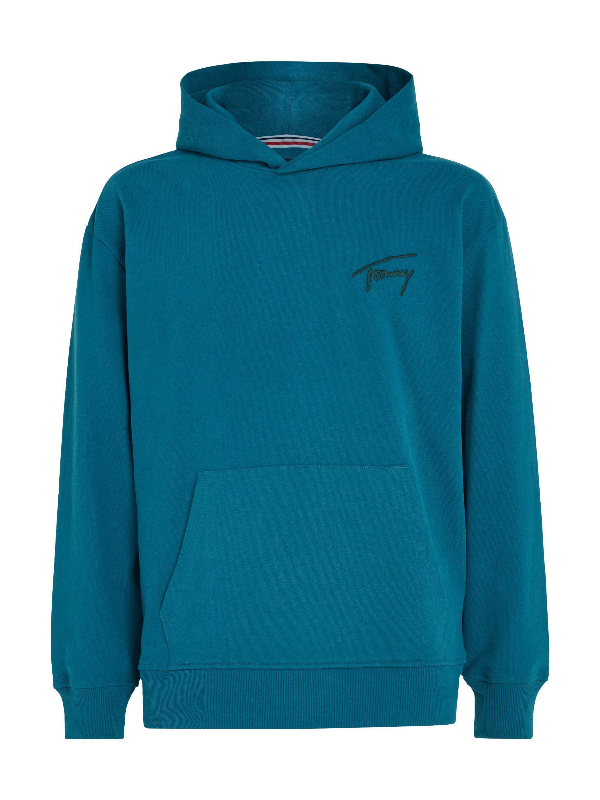TOMMY JEANS Hoodie TJM RLX SIGNATURE HOODIE EXT met geborduurd handtekening-logo