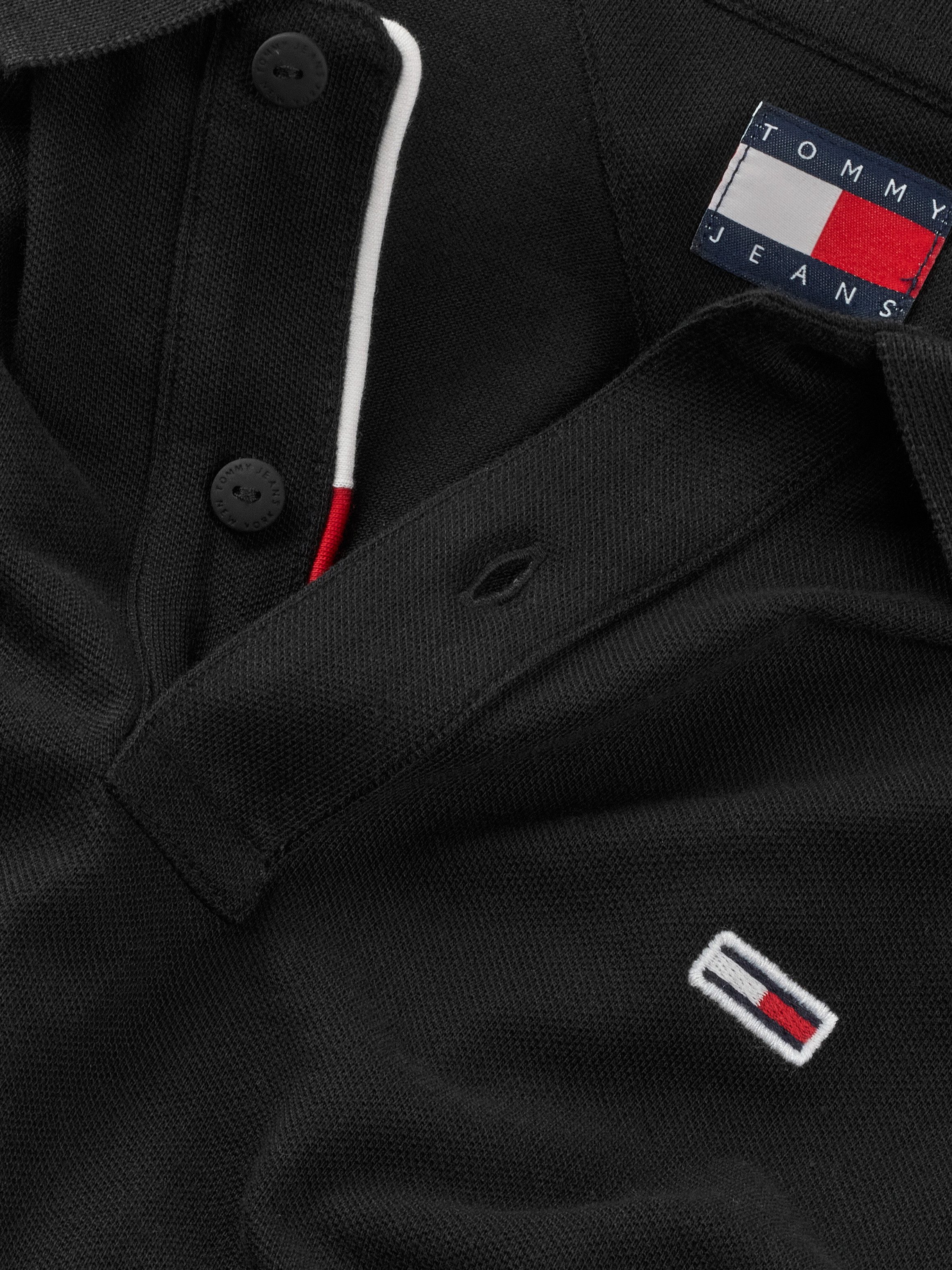 TOMMY JEANS Poloshirt TJM SLIM PLACKET POLO EXT