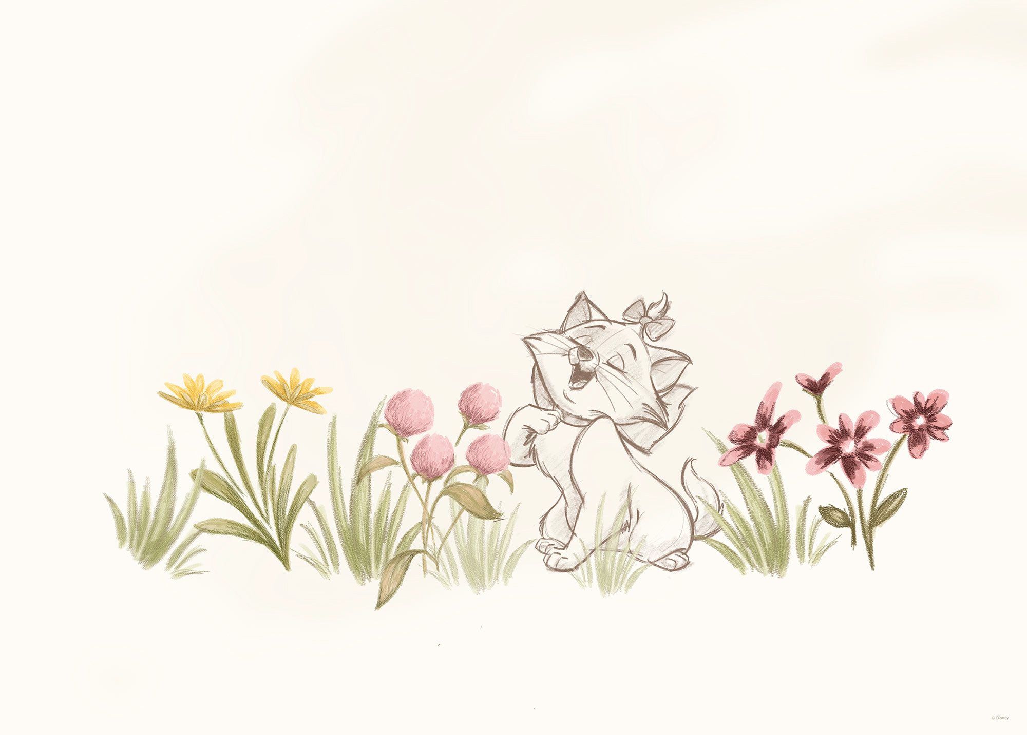 Komar Artprint Marie I´m ready, Maestro 40 x 40 cm (breedte x hoogte) - kinderkamer, decoratie (1 stuk)