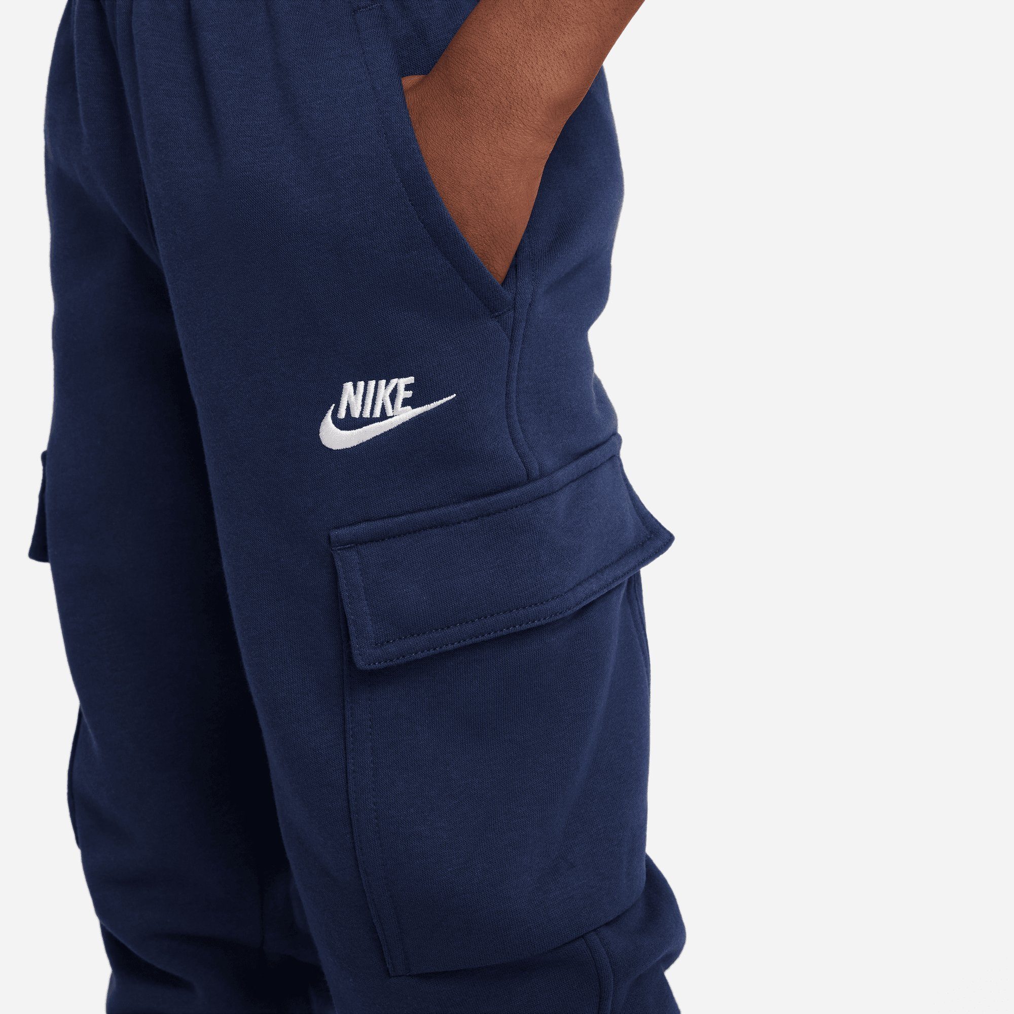 Nike Sportswear Joggingbroek CLUB FLEECE BIG KIDS CARGO PANTS