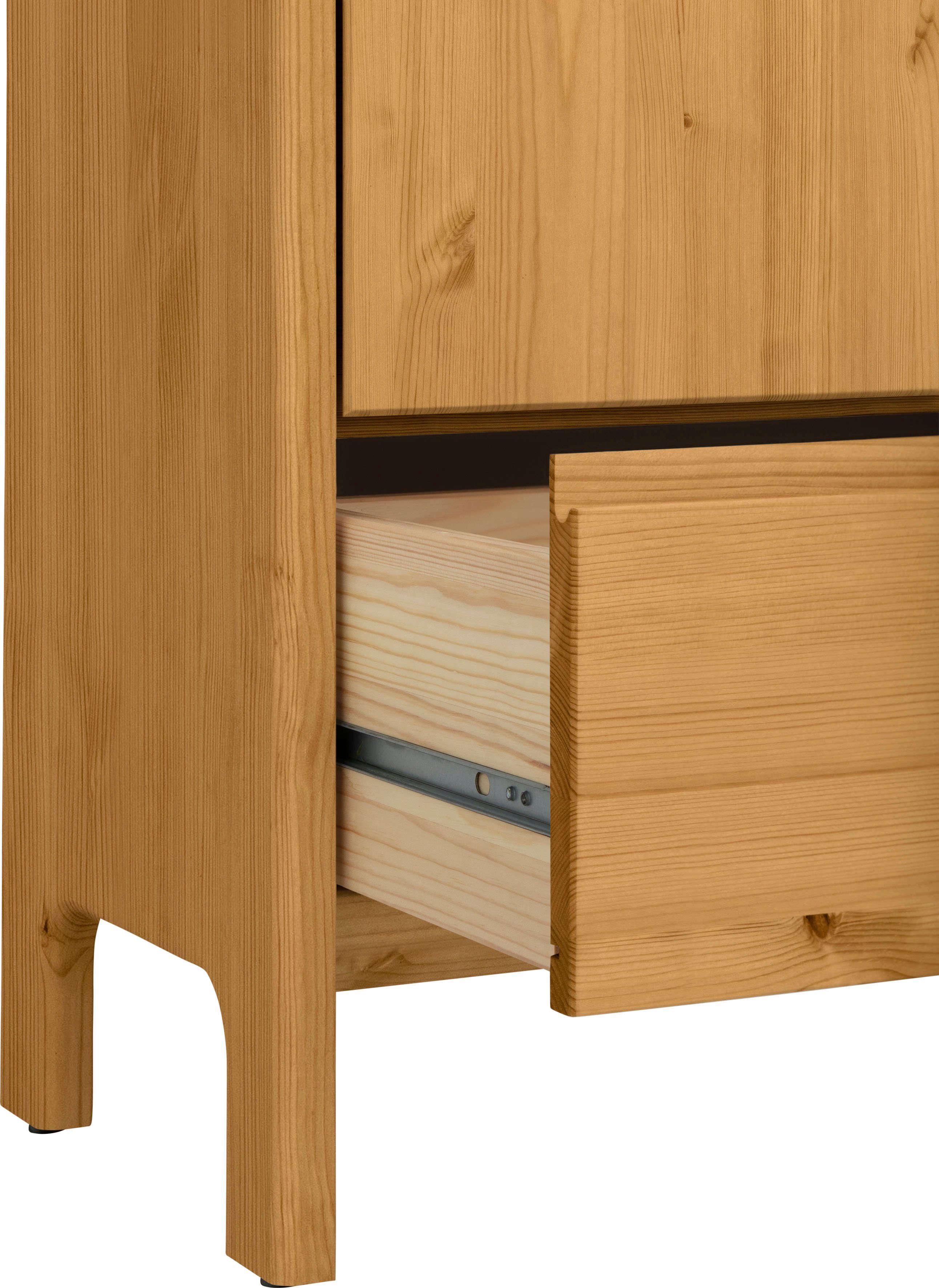 OTTO products Wastafelonderkast Jorrick Breedte 60 cm, grenen met bio olie/was behandeld, sifonuitsparing
