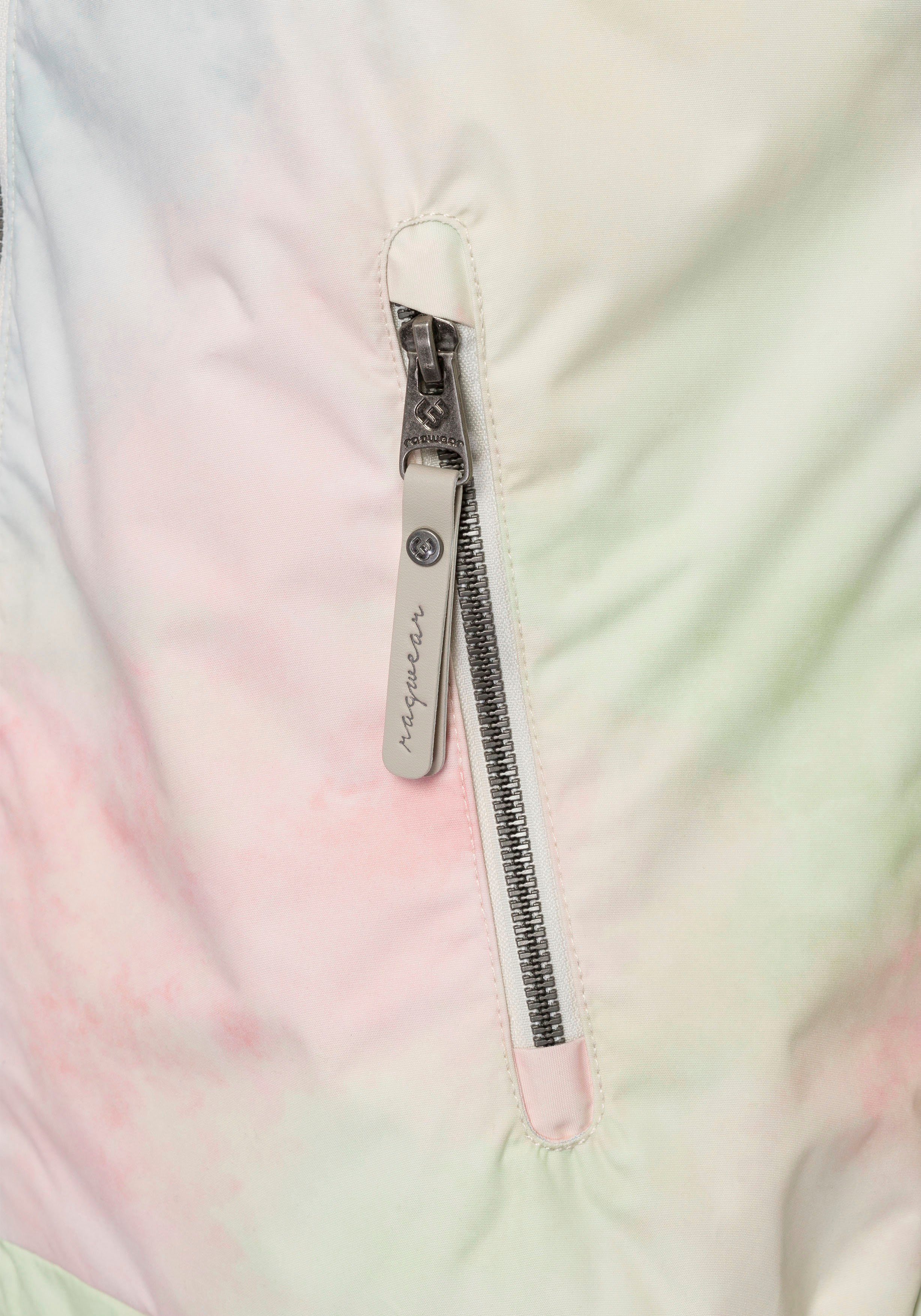 Ragwear Functioneel jack NUGGIE OMBRE O Tussenjas van waterafstotend materiaal
