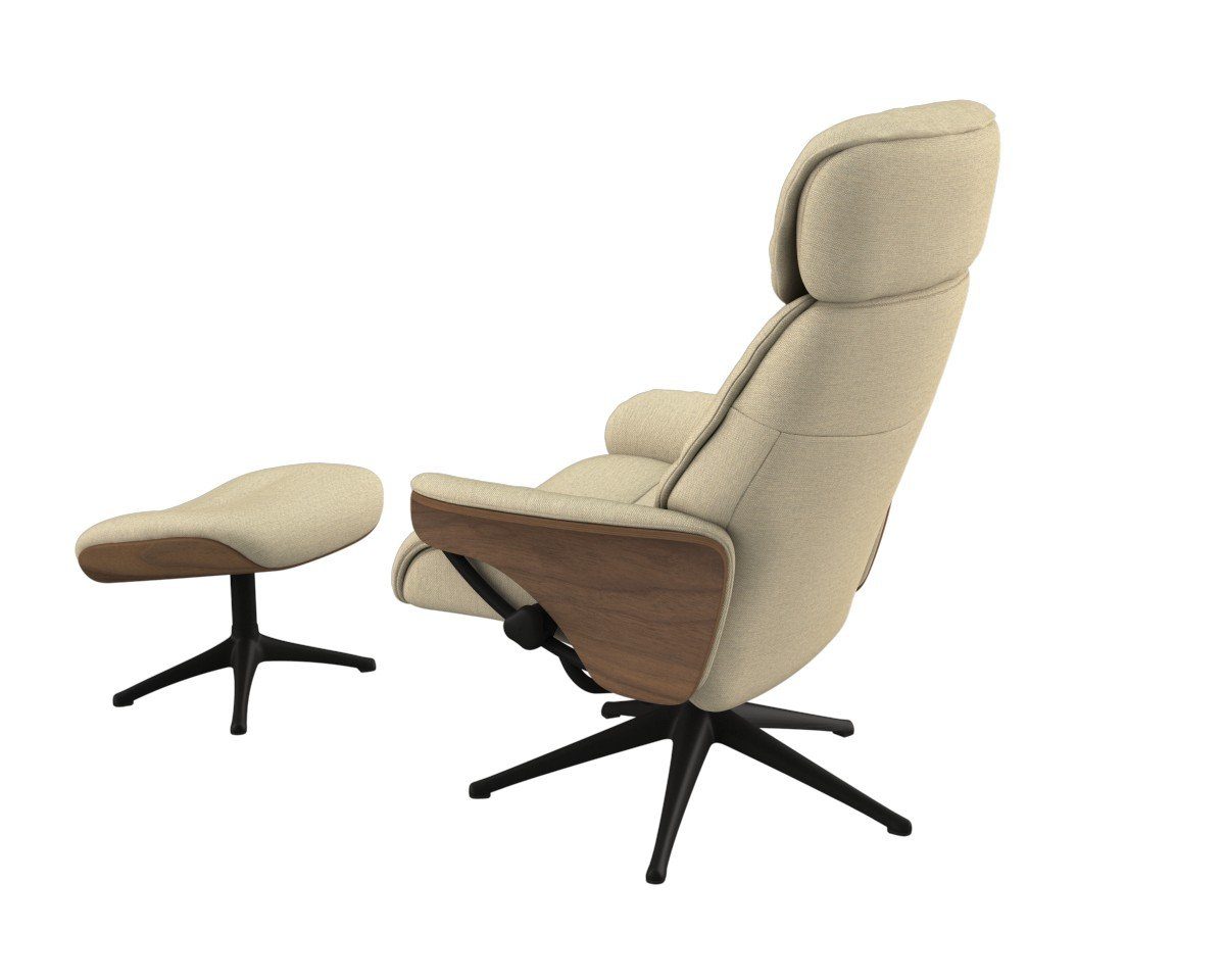 FLEXLUX Relaxfauteuil Aarhus, functionele stoel, gestoffeerde stoel, armleuningen, TV-fauteuil