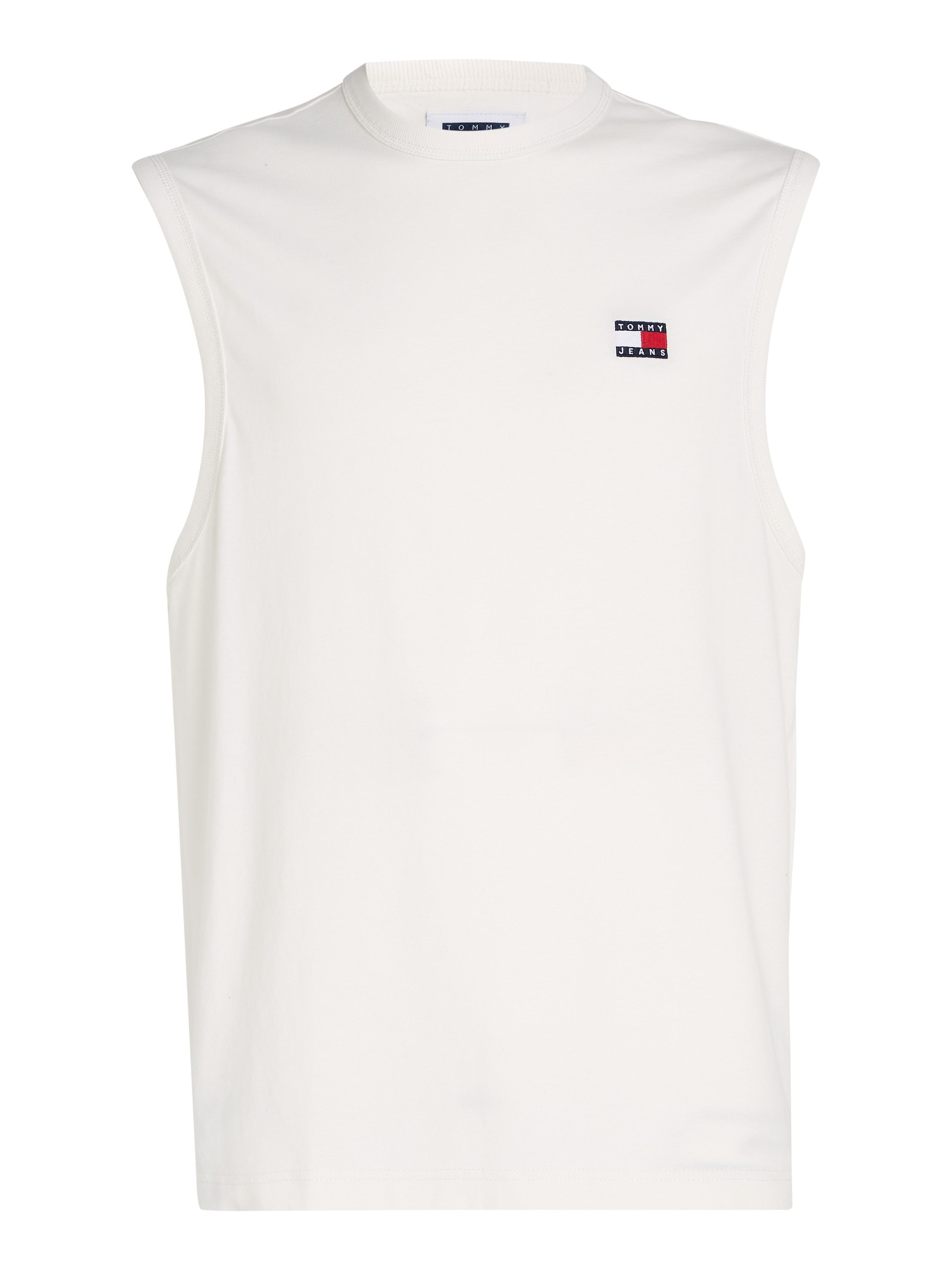 TOMMY JEANS Shirt met ronde hals TJM REG BADGE TANK TOP EXT