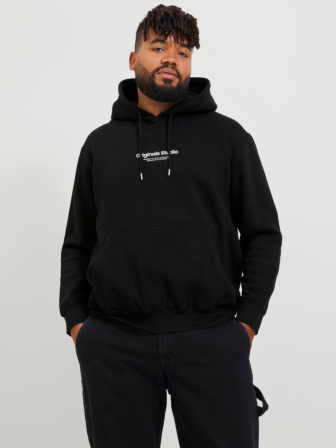 Jack & Jones PlusSize Hoodie JORVESTERBRO SWEAT HOOD NOOS PLS