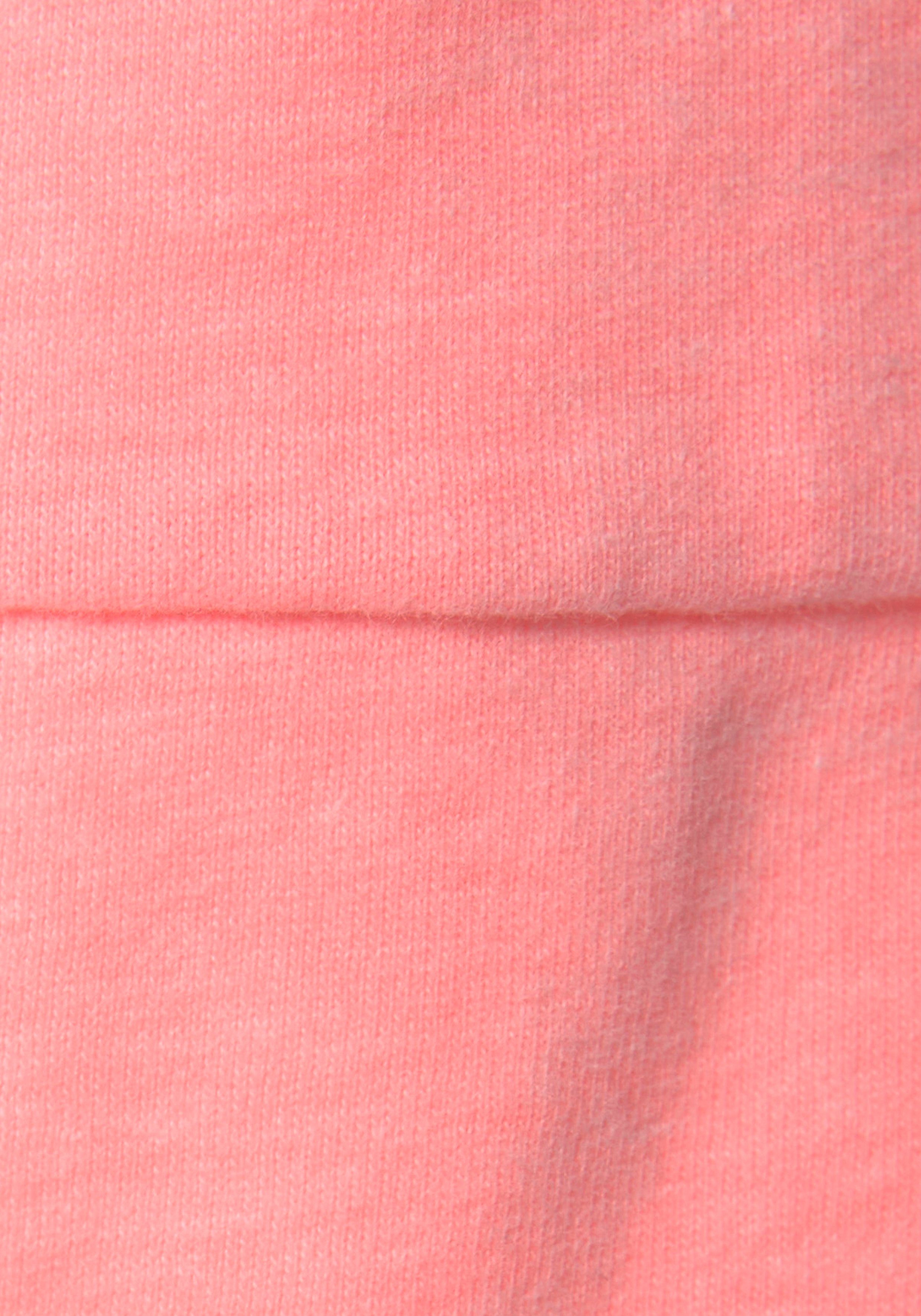 Elbsand Shirt met lange mouwen Raina met logoprint op de rug, longsleeve van katoenmix
