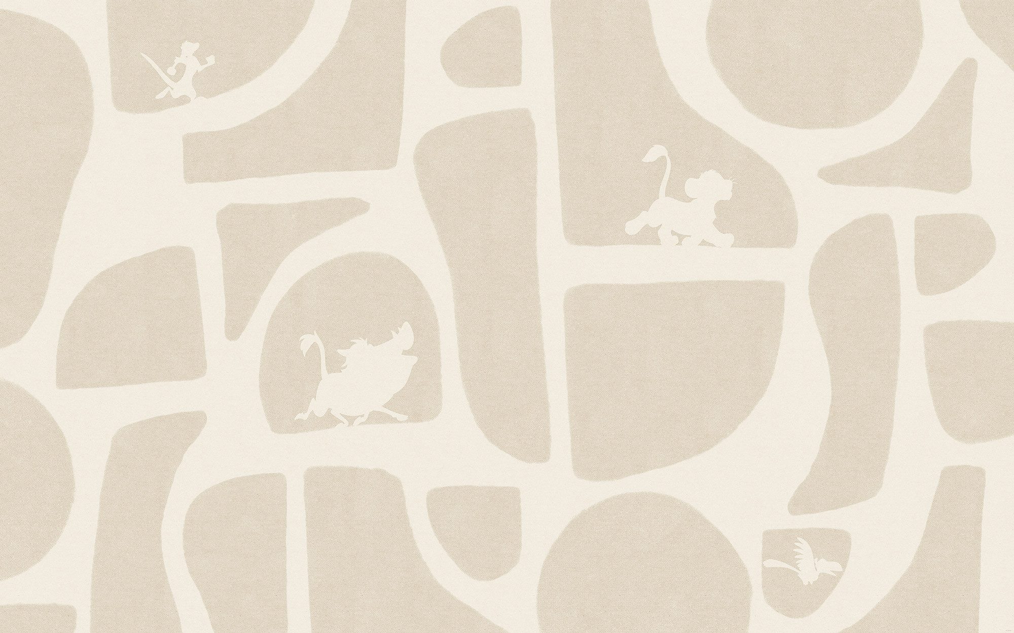 Komar Kinderbehang Disney The Lion King Animals and Shapes (1 stuk)