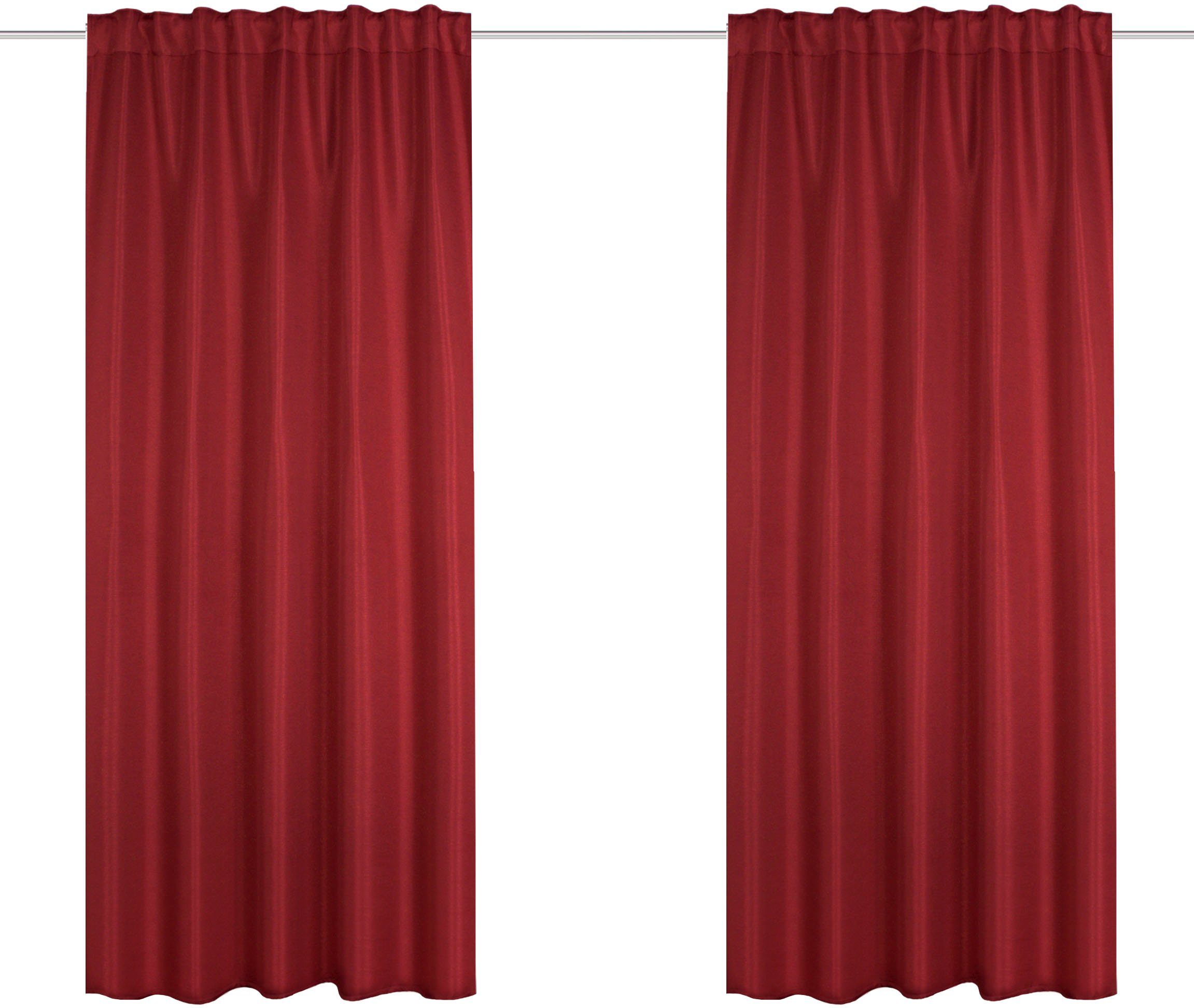 Home Basics Gordijn 2er JOHN Verduisteringsgordijn (2 stuks)