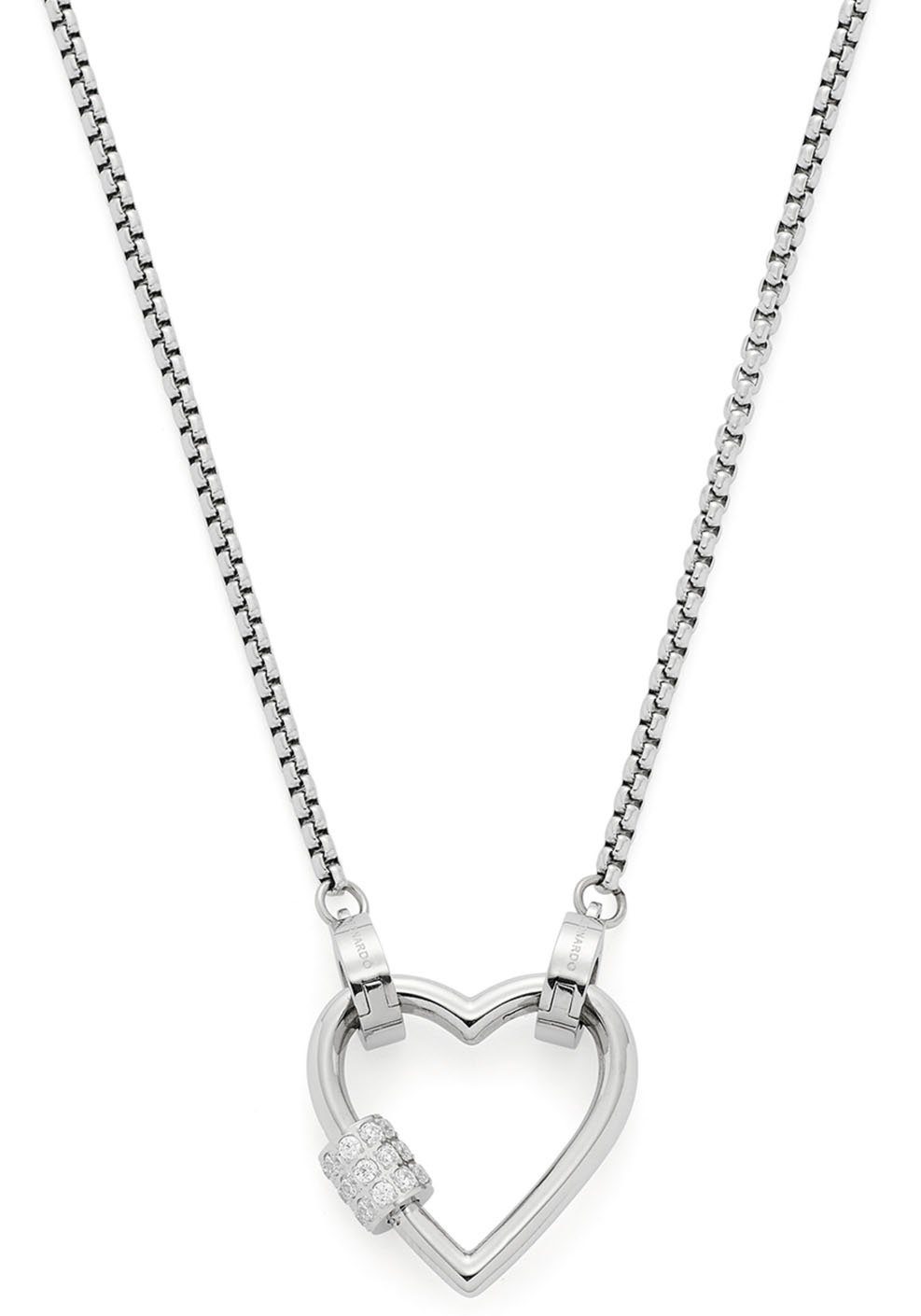 LEONARDO Bedelketting Minou Clip&Mix, 021804 met zirkoon (synthetisch)