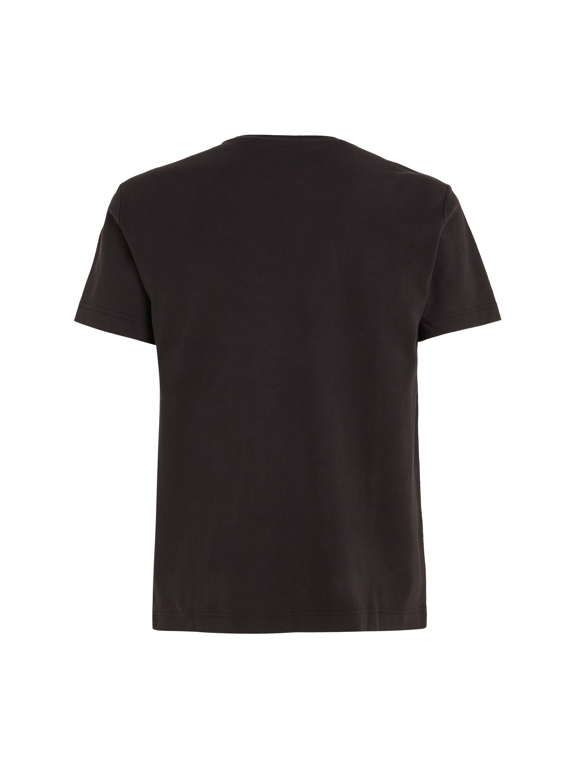 Calvin Klein T-shirt Micro Logo van dikke winterjersey, met logoprint