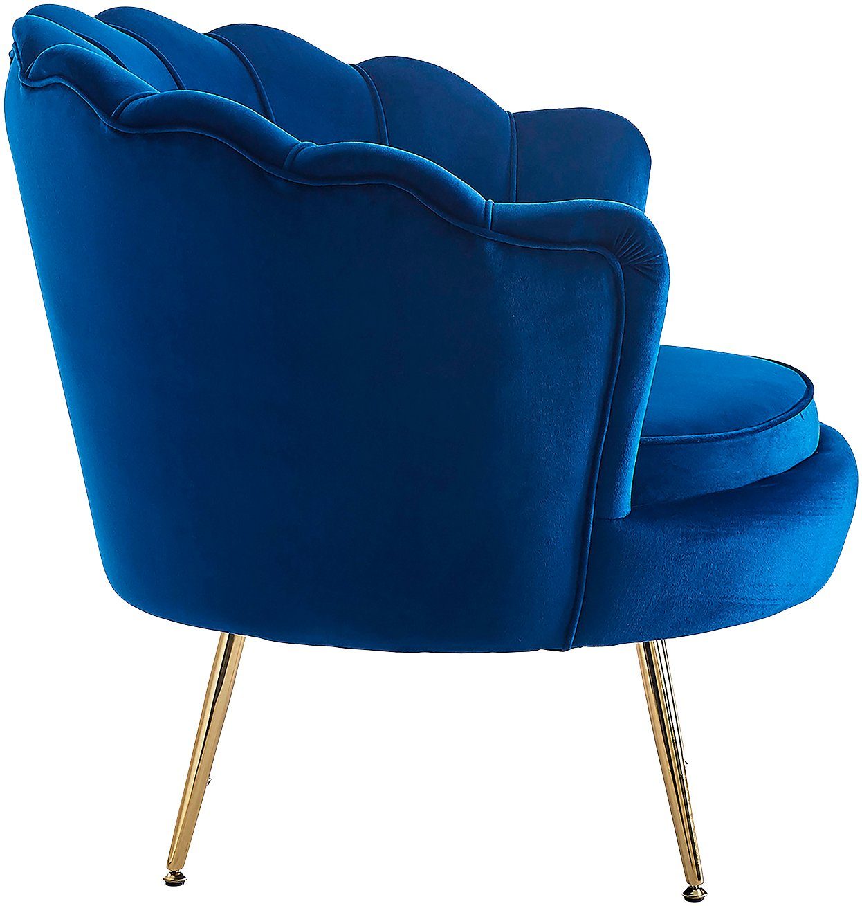 SalesFever Loungestoel Clam opvallend schelpdesign
