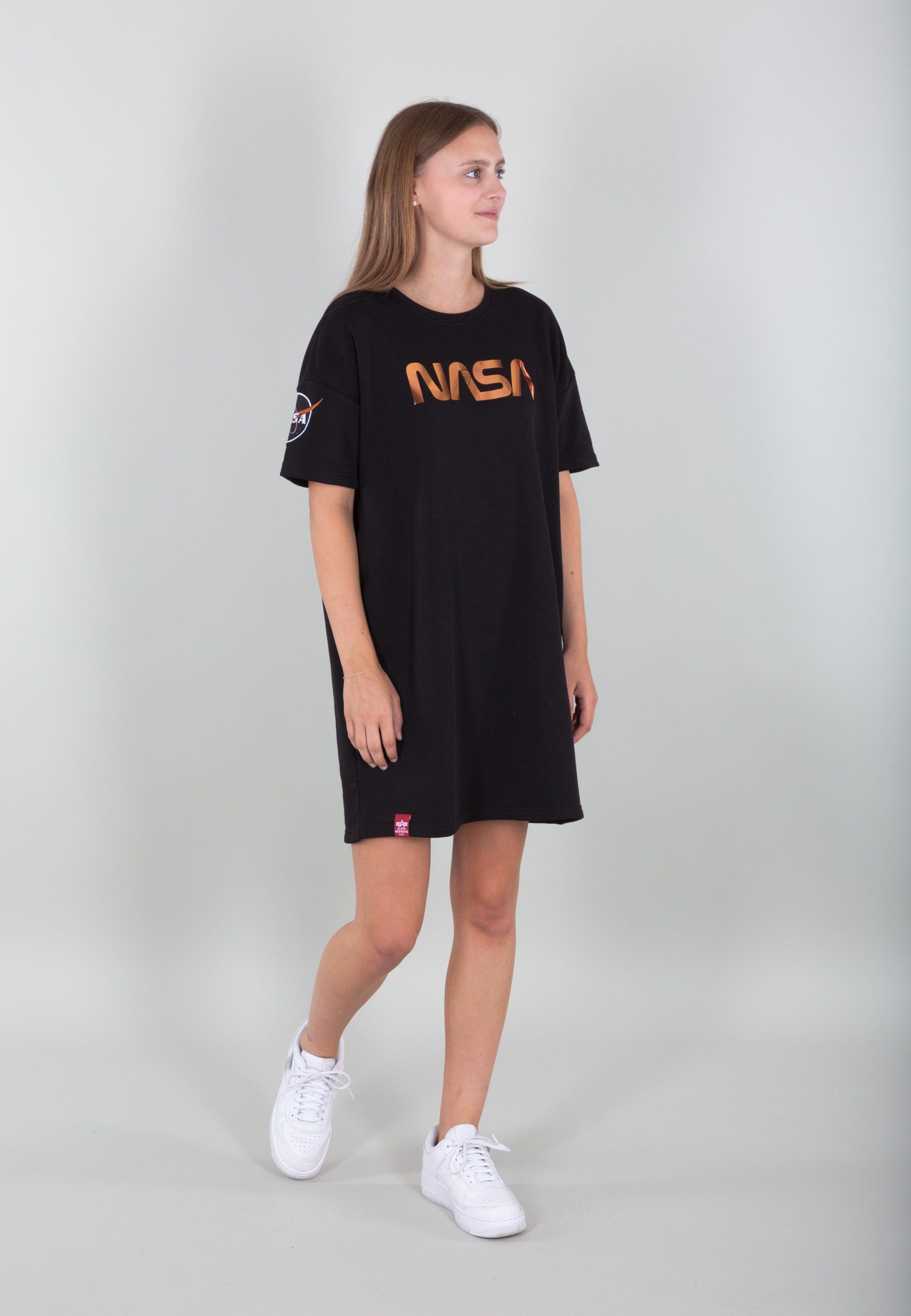 Alpha Industries T-shirt Alpha Industries Women - T-Shirts NASA Long T OS Women