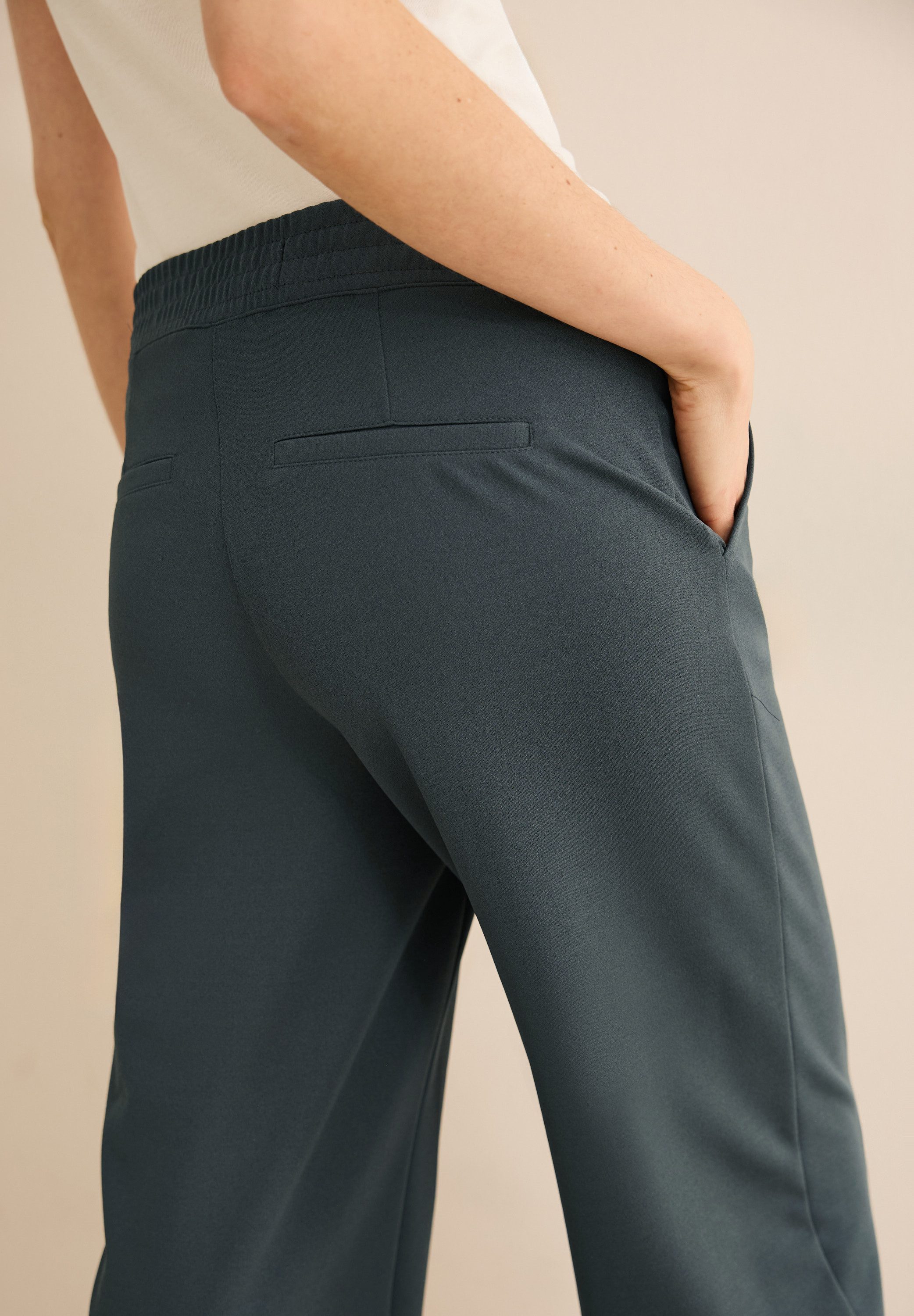 Cecil Stoffen broek Style Neele met elastische taille