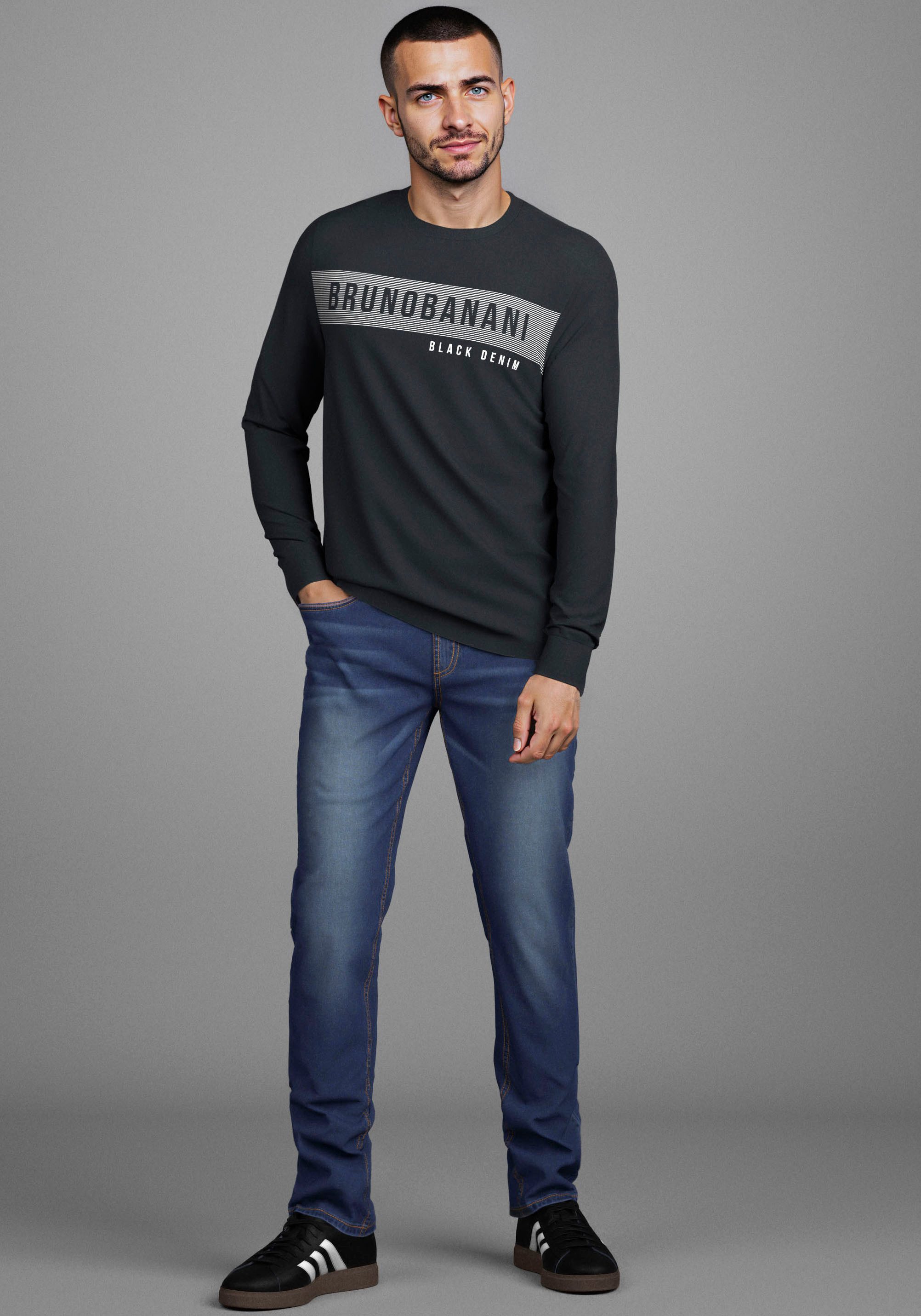 Bruno Banani Shirt met lange mouwen