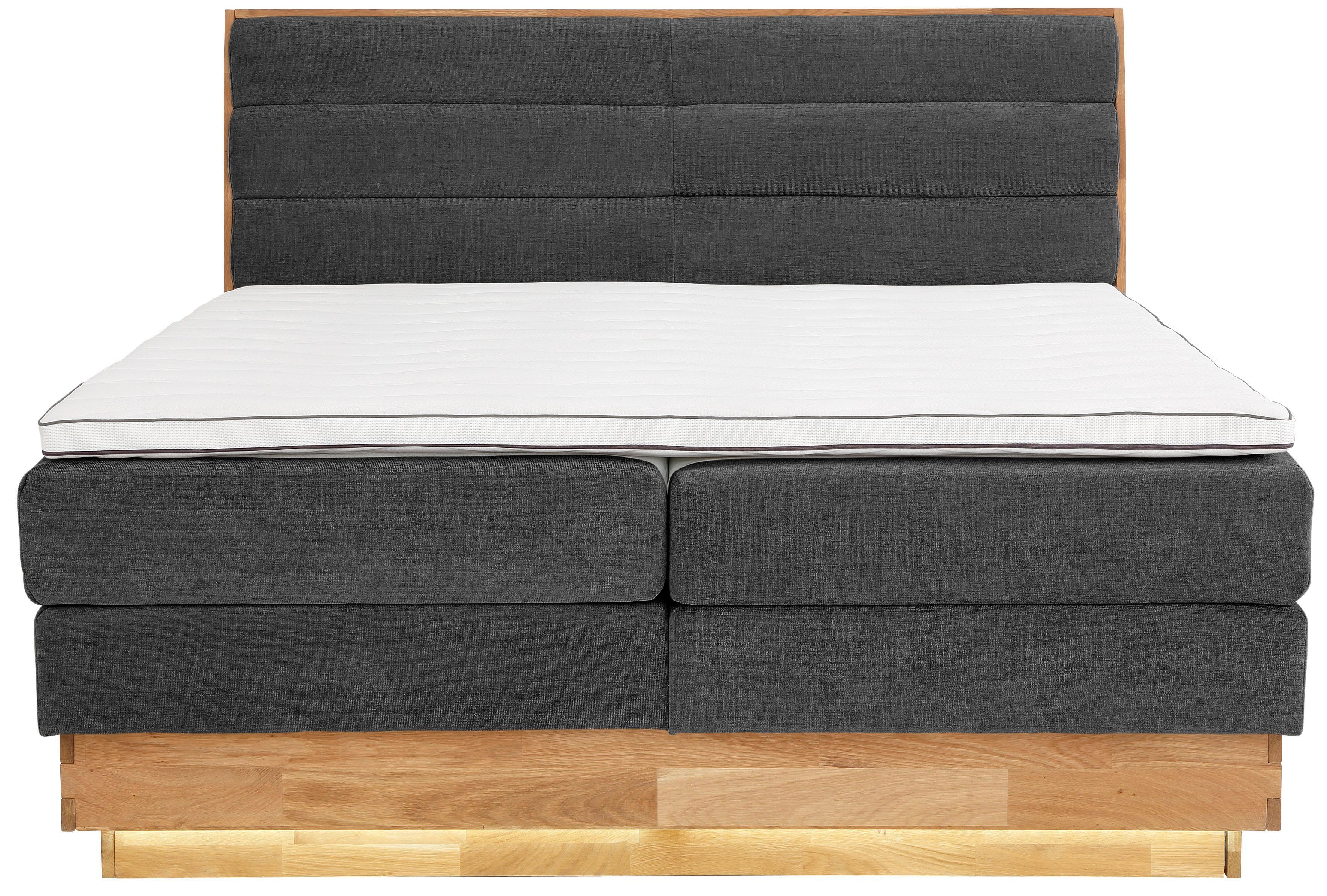 OTTO products Boxspring Ledverlichting, met gecertificeerde, gerecyclede overtrekstoffen