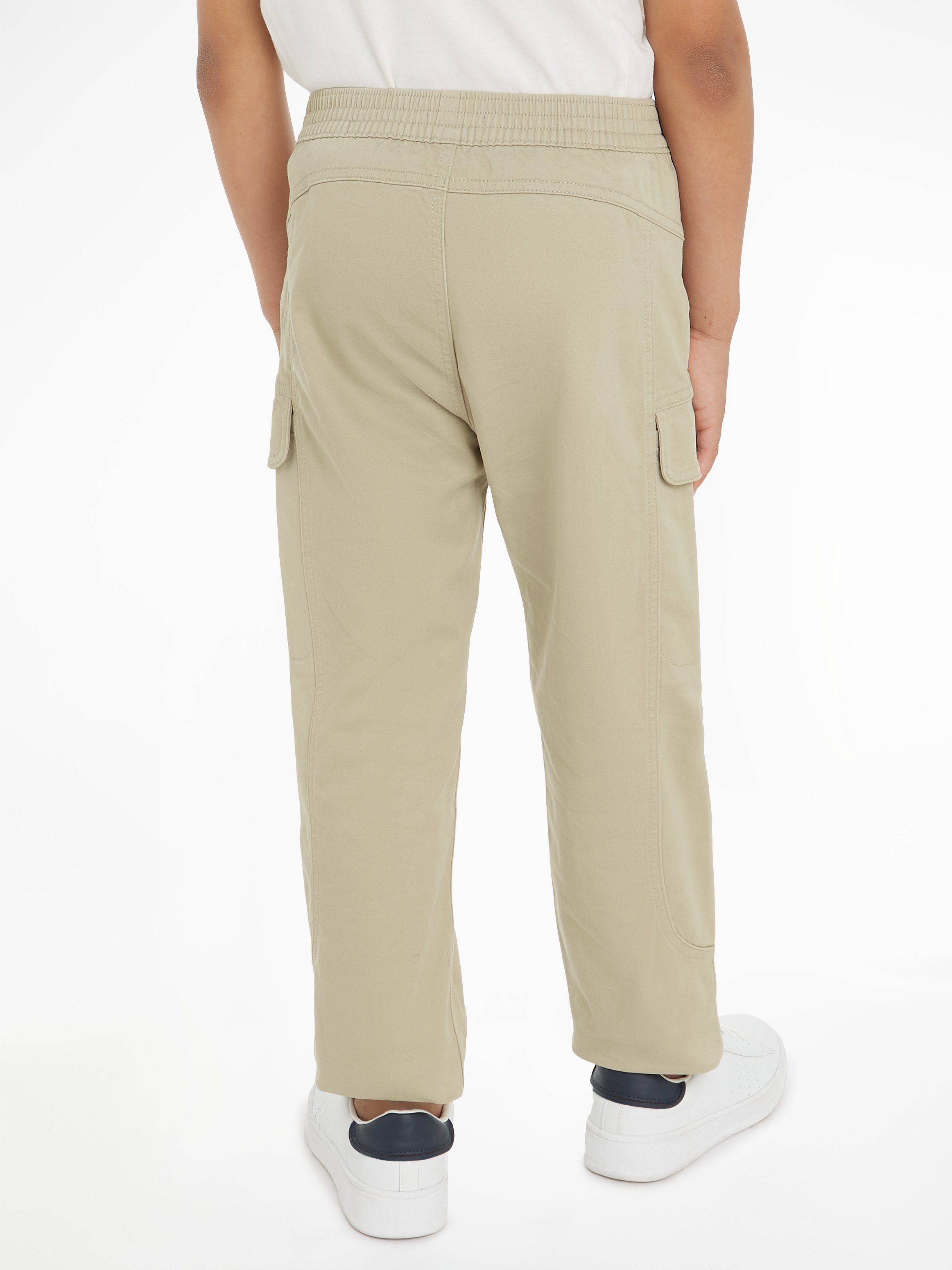 Calvin Klein Cargobroek SATEEN CARGO PANTS voor kinderen tot 16 jaar