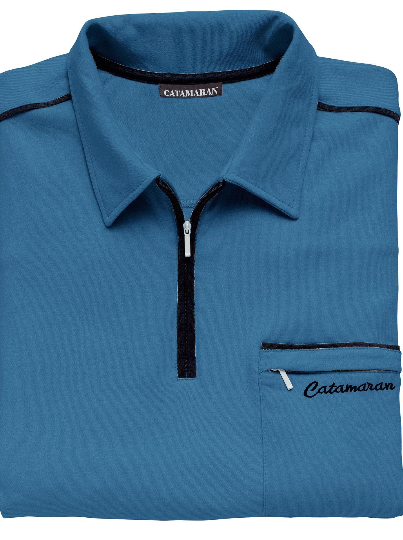 Catamaran Poloshirt met lange mouwen (1-delig)