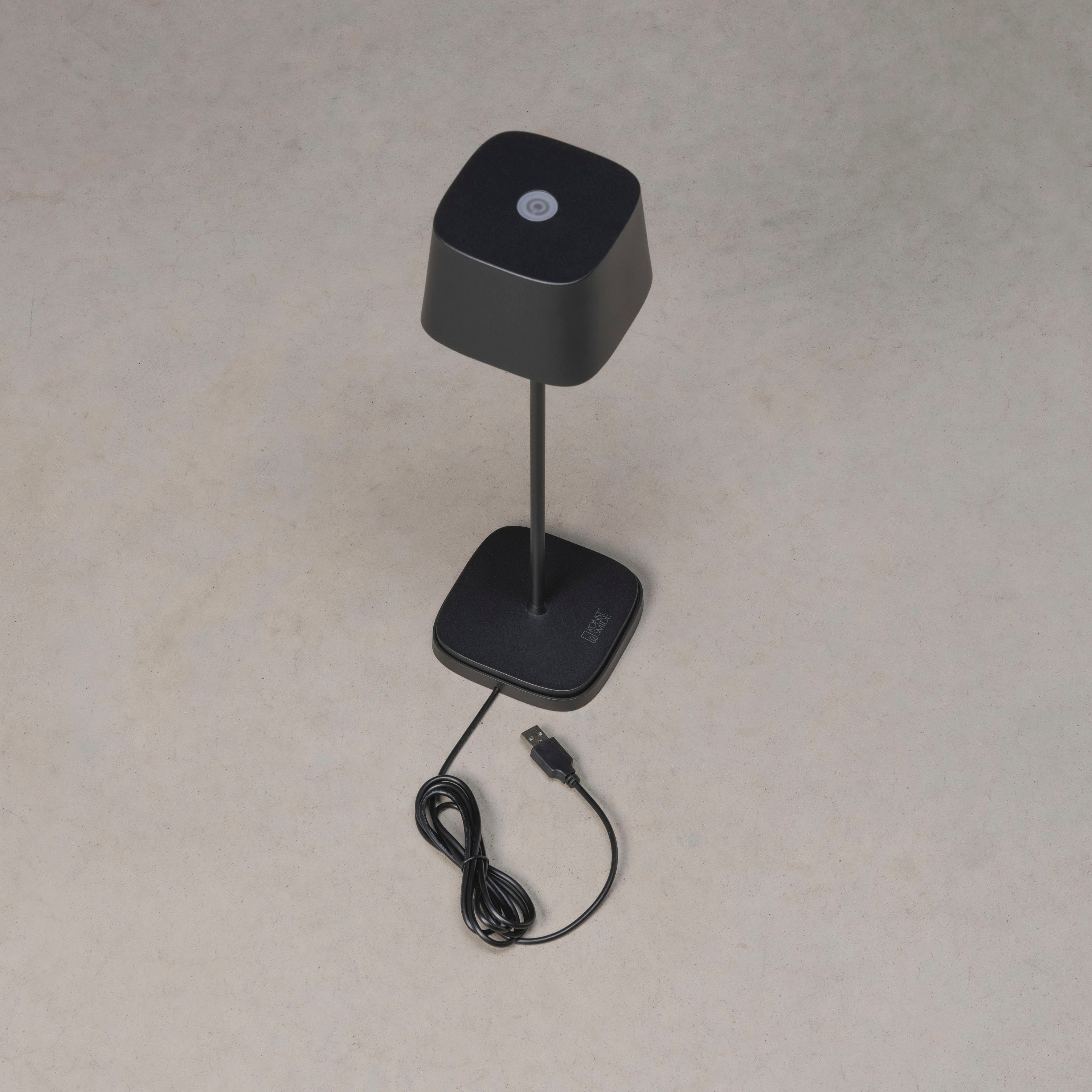 KONSTSMIDE Led-tafellamp Capri Capri LED USB-tafellamp, 2700/3000K, dimbaar (2 stuks)