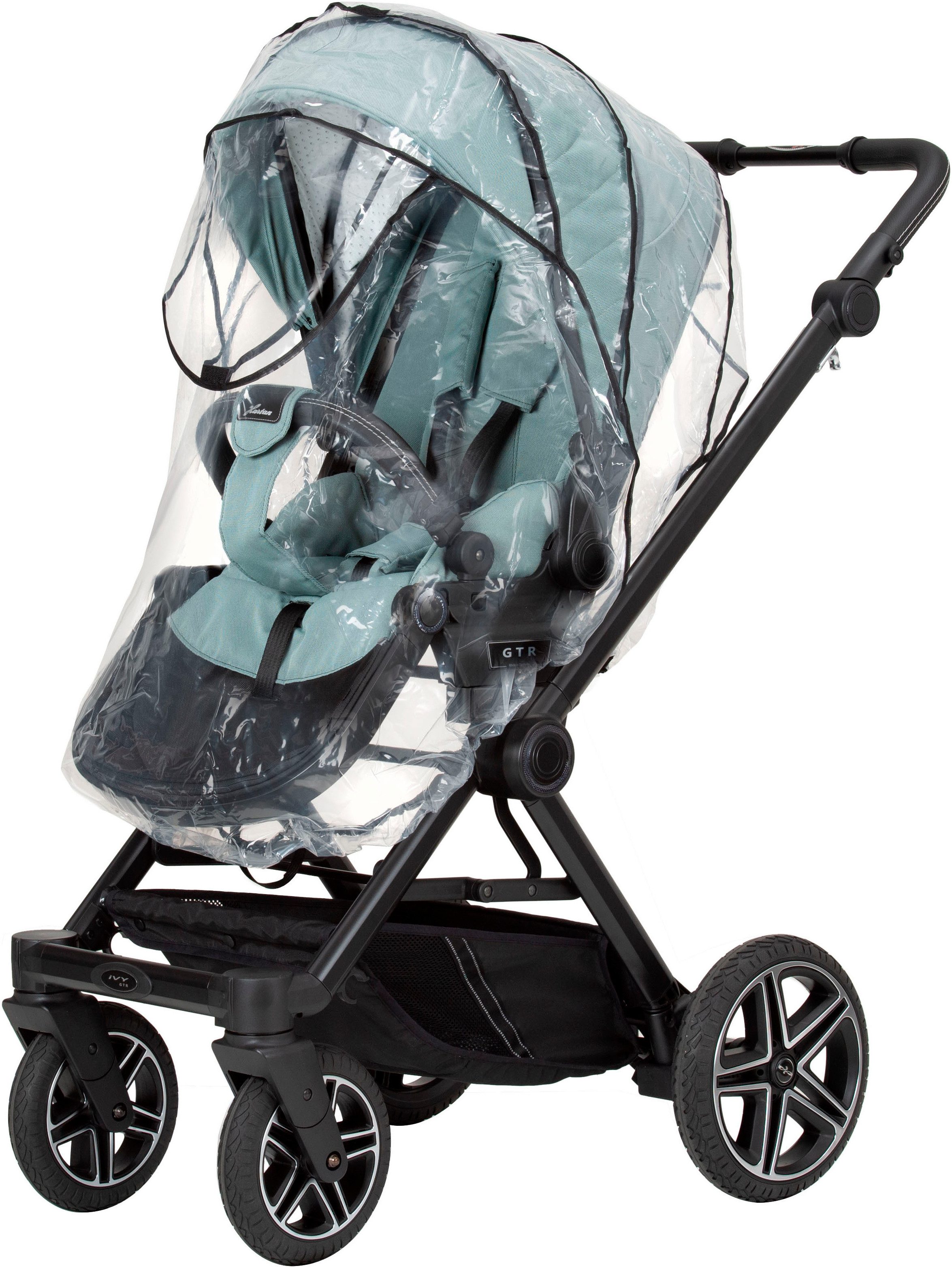 Hartan Regenhoes kinderwagen Regenhaube universal