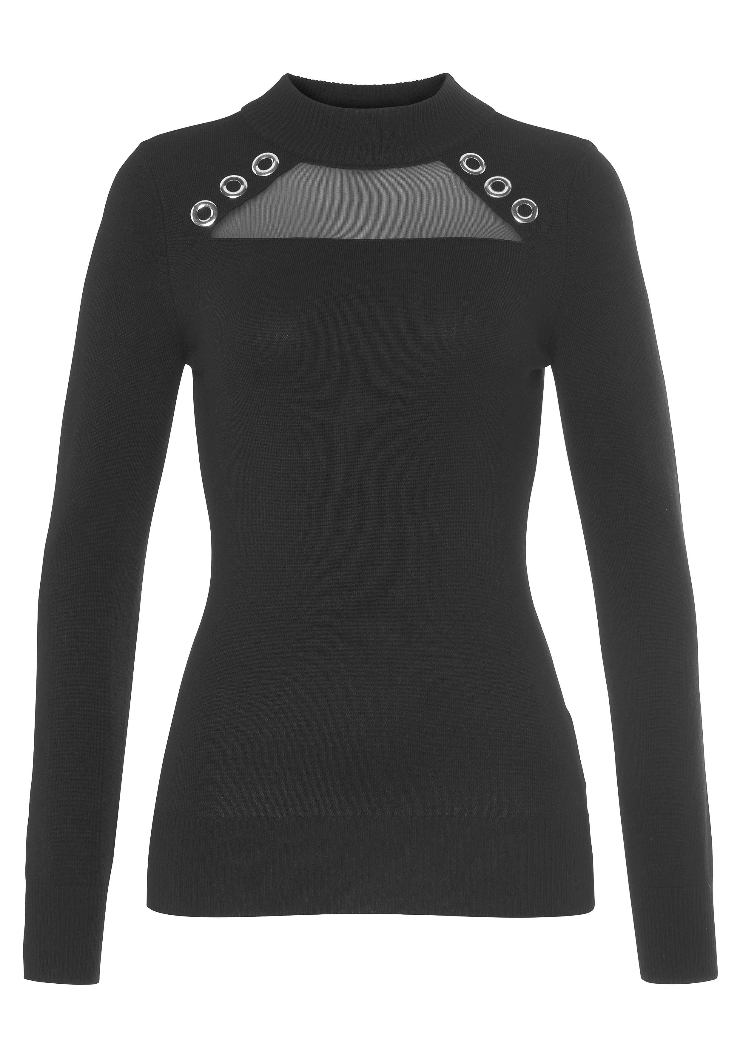 Melrose Gebreide trui met studsdetails